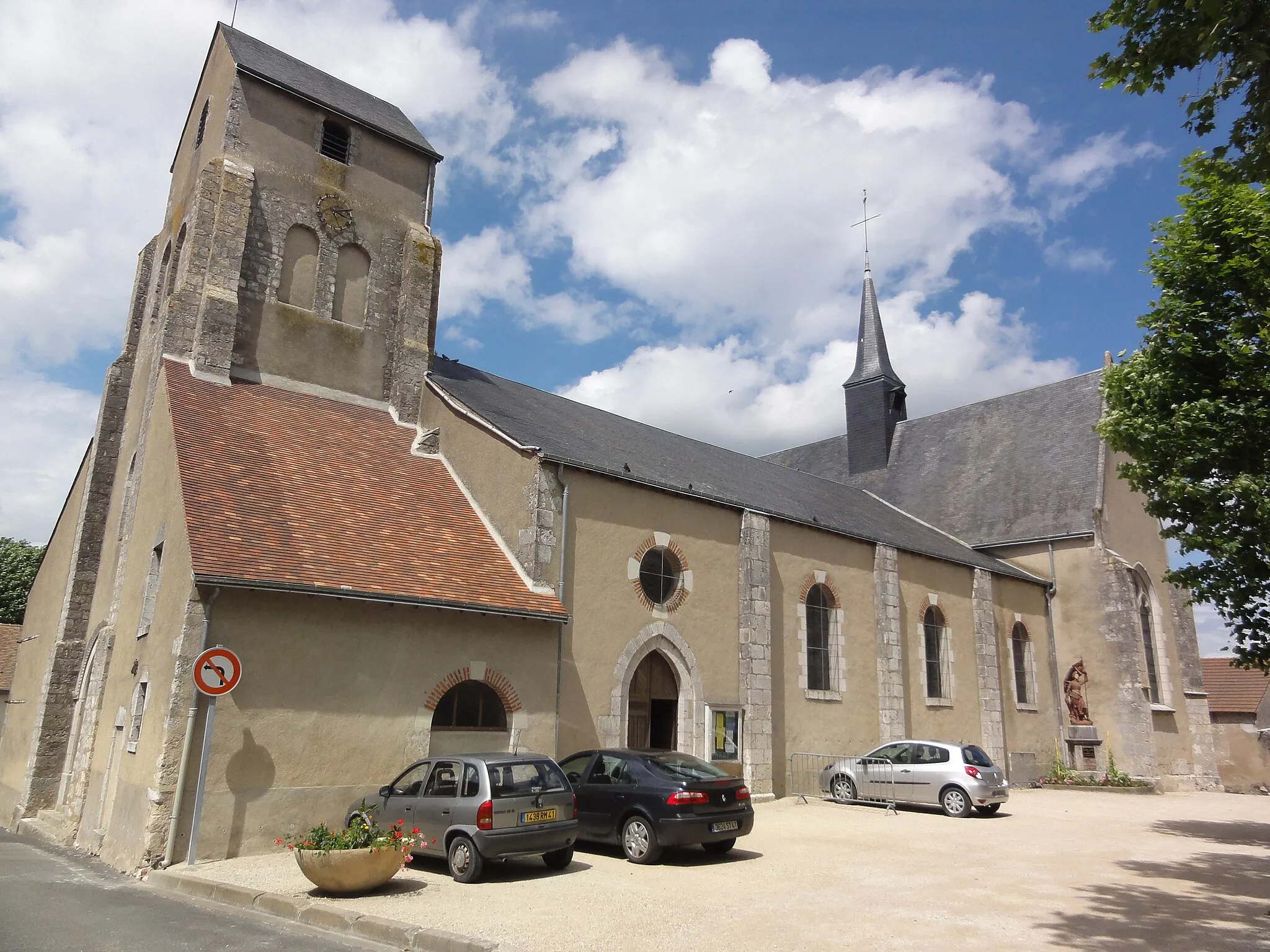 Photo showing: Église Saint-Laurent-Saint-Germain de Saint-Laurent-Nouan