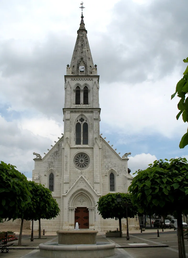 Photo showing: Église de Ligueil, Indre-et-Loire, France
