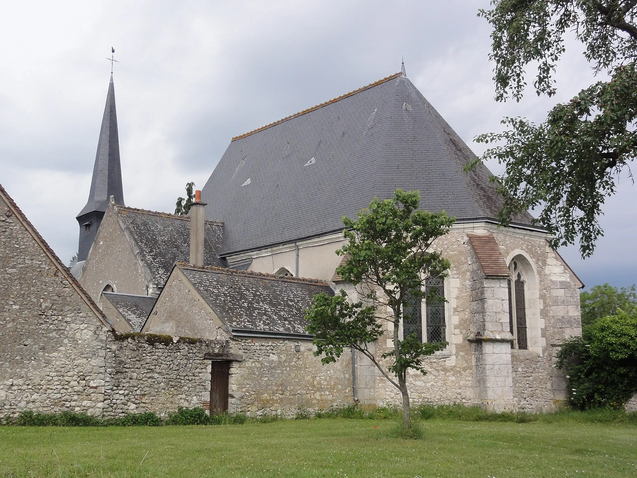 Photo showing: Muides-sur-Loire (Loir-et-Cher) Église