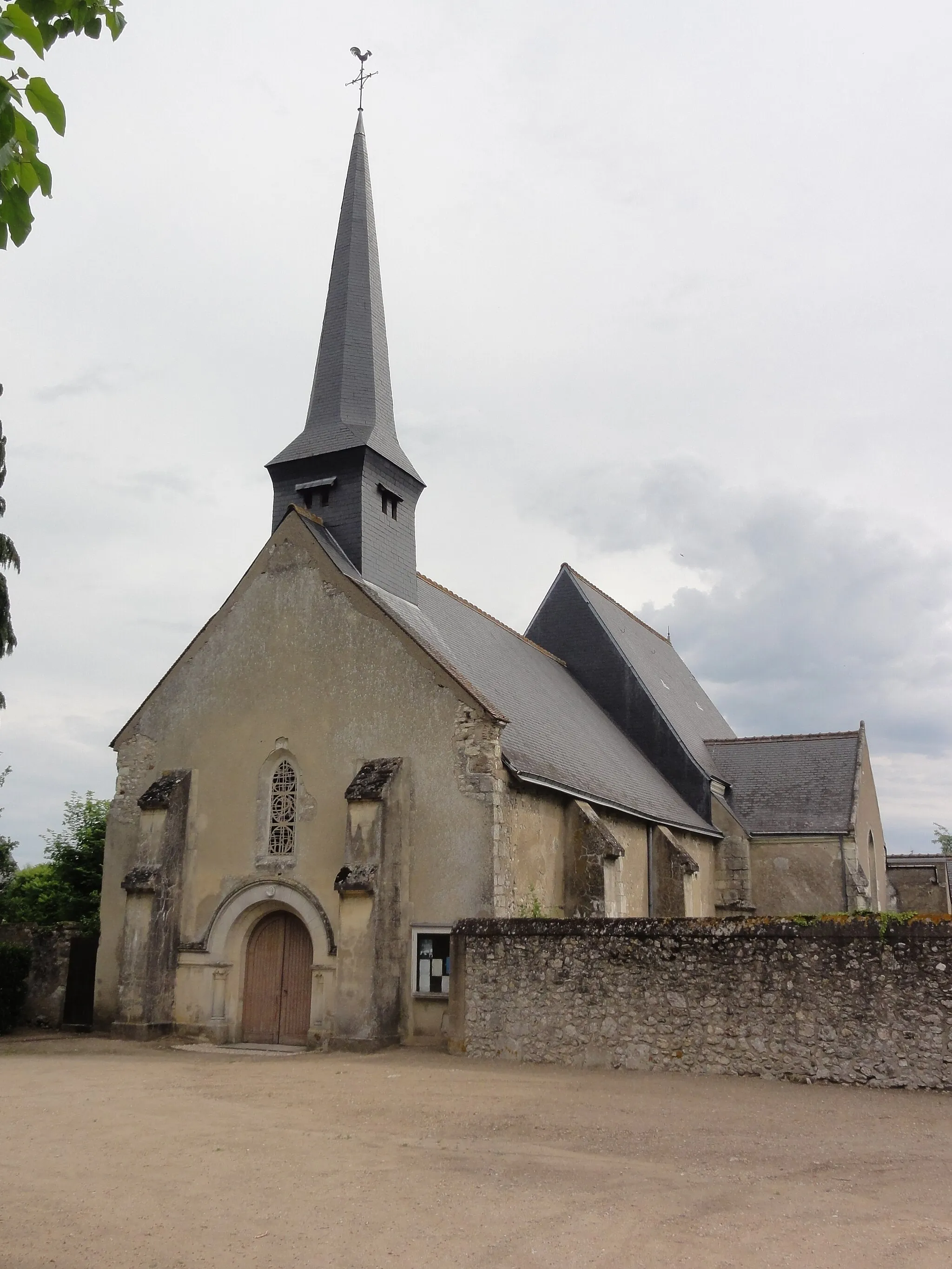 Photo showing: Muides-sur-Loire (Loir-et-Cher) Église
