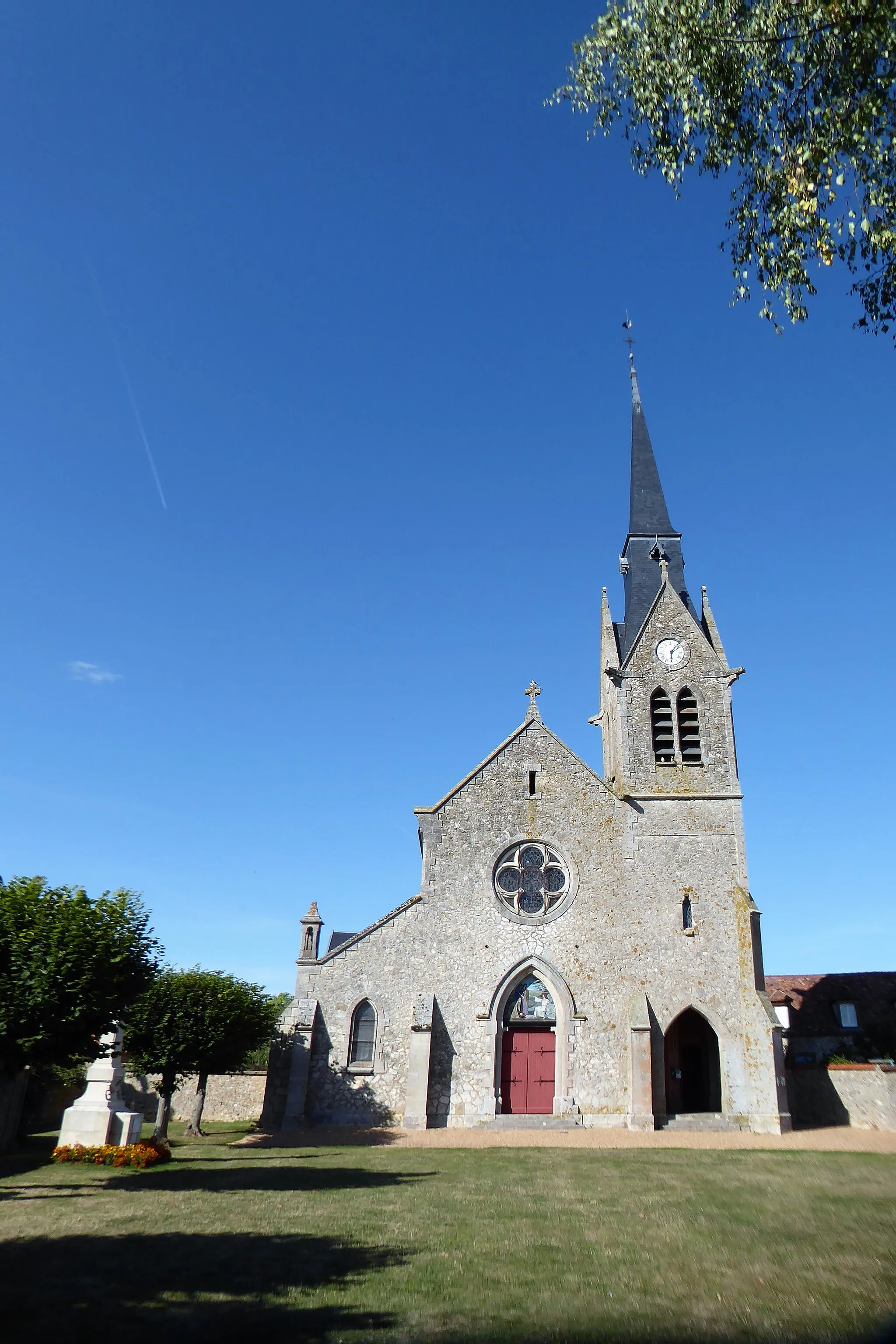 Photo showing: église Saint-Gervais-et-Saint-Protais, Mignières, Eure-et-Loir, France.