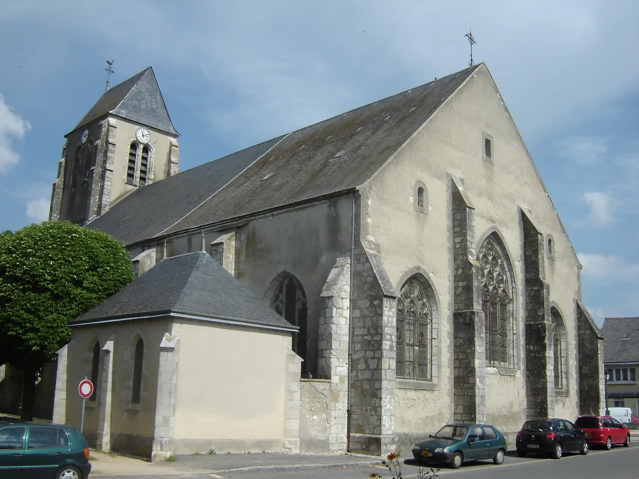 Photo showing: the Church of Boynes, Loiret, France