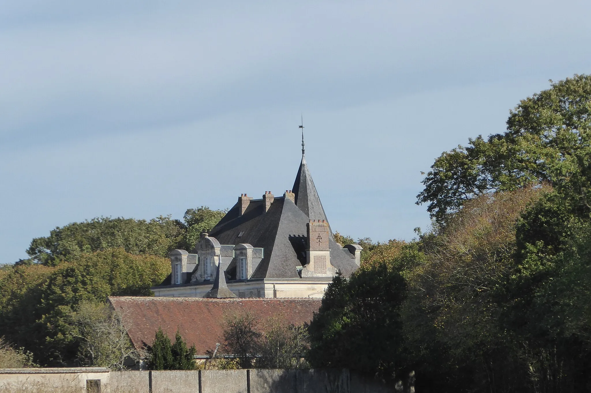 Photo showing: château de Vrainville, Montharville, Eure-et-Loir, France.