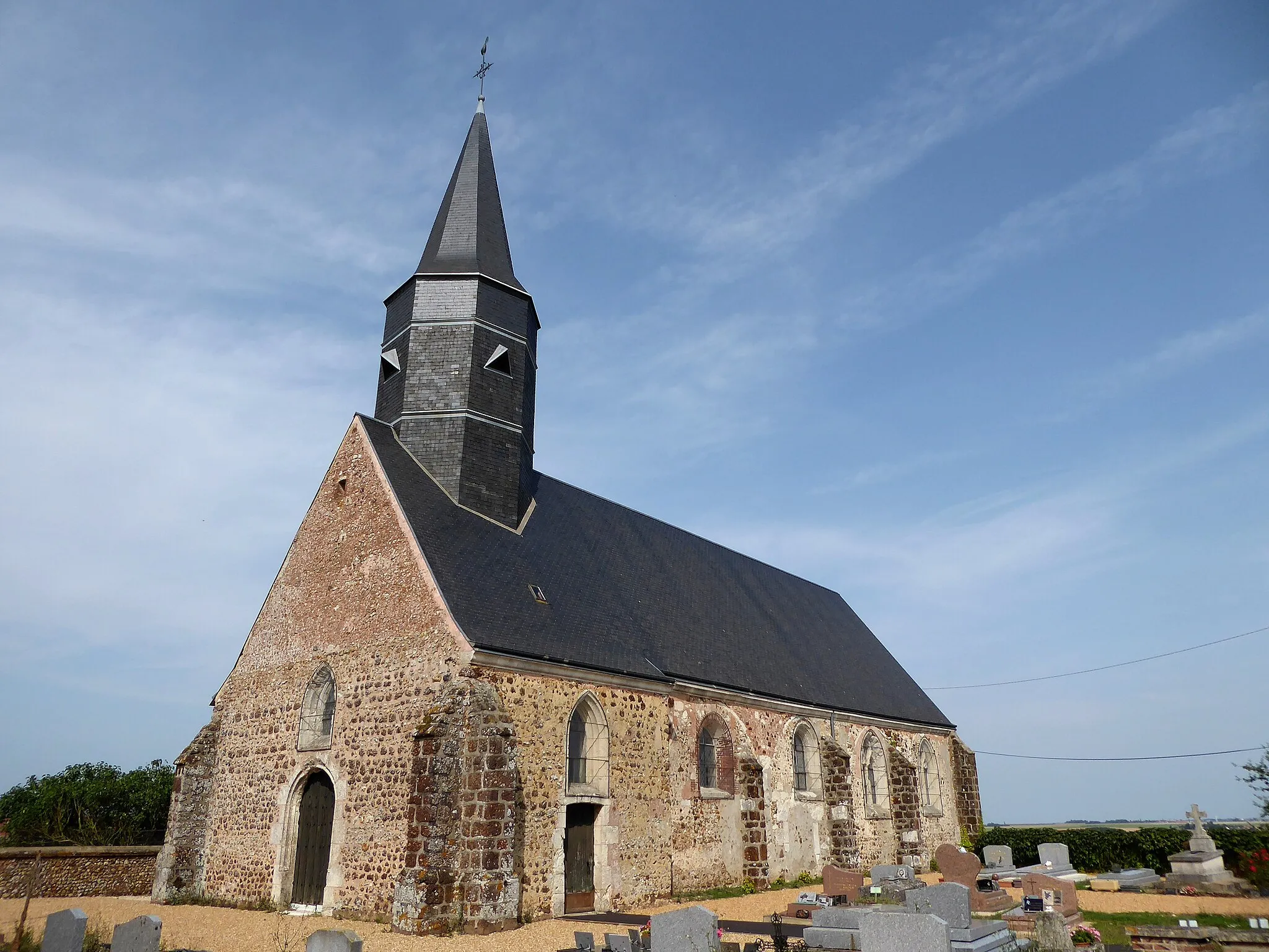 Photo showing: église Notre-Dame des Châtelliers-Notre-Dame, Eure-et-Loir, France.