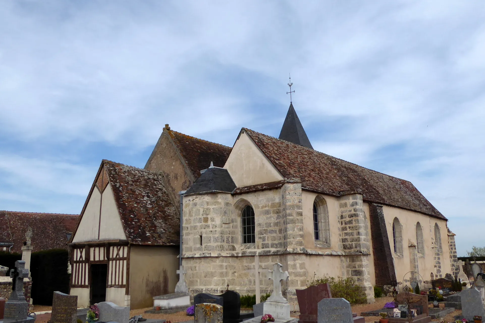 Photo showing: église Saint-Pierre, Chauffours, Eure-et-Loir (France).