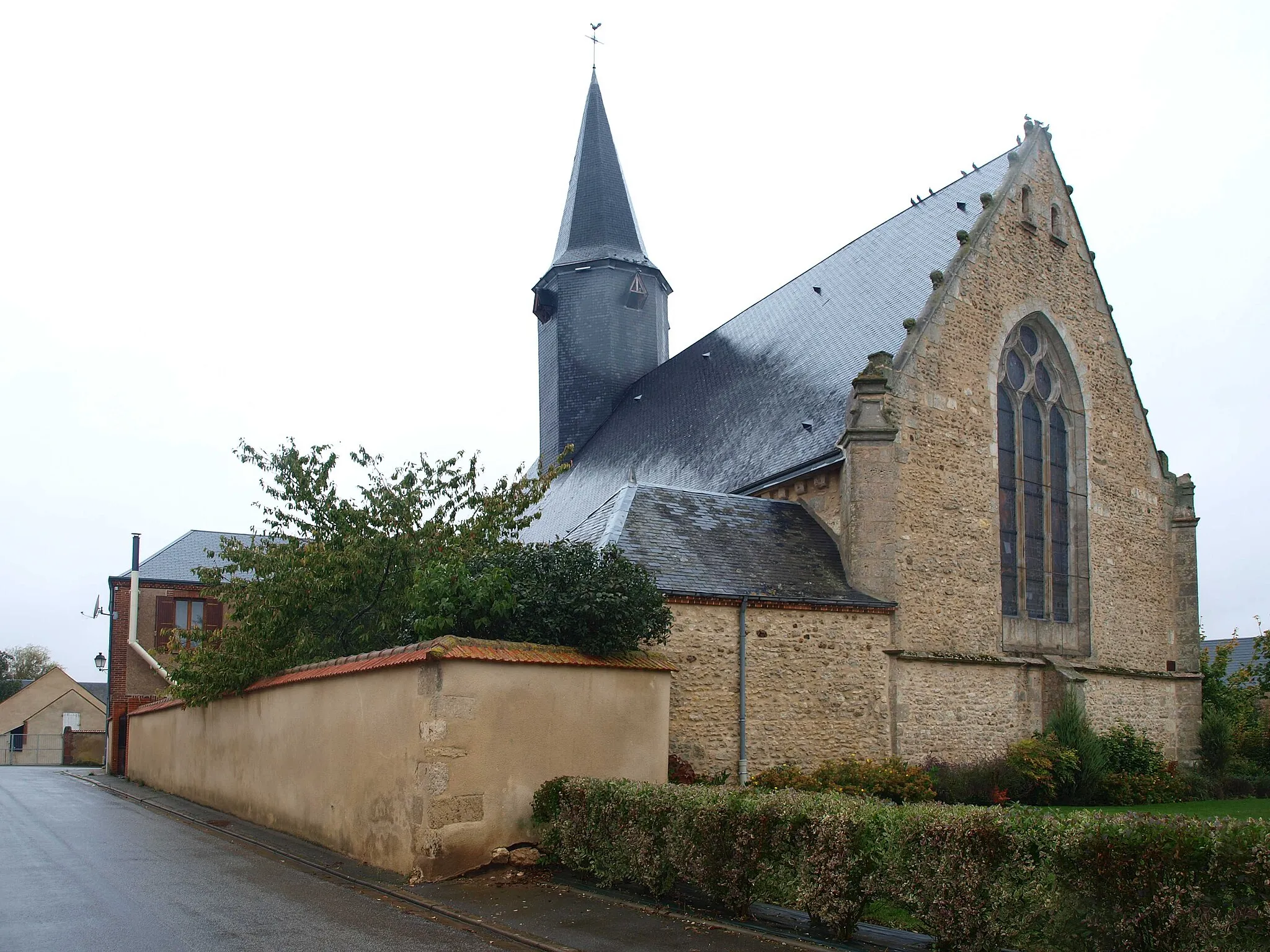 Photo showing: Villiers-Saint-Orien (Eure-et-Loir, France) : église.