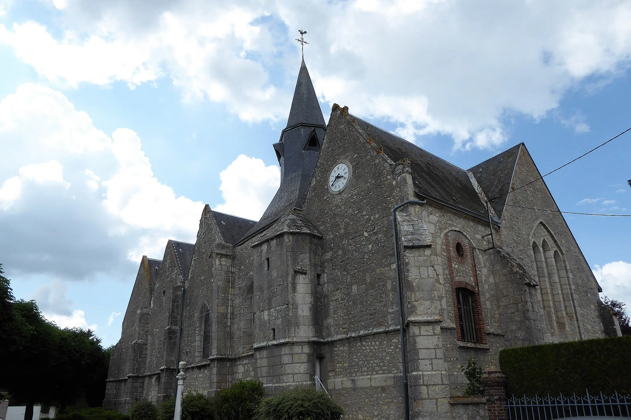 Photo showing: église Saint-Étienne, le Gault-Saint-Denis, Eure-et-Loir, France.