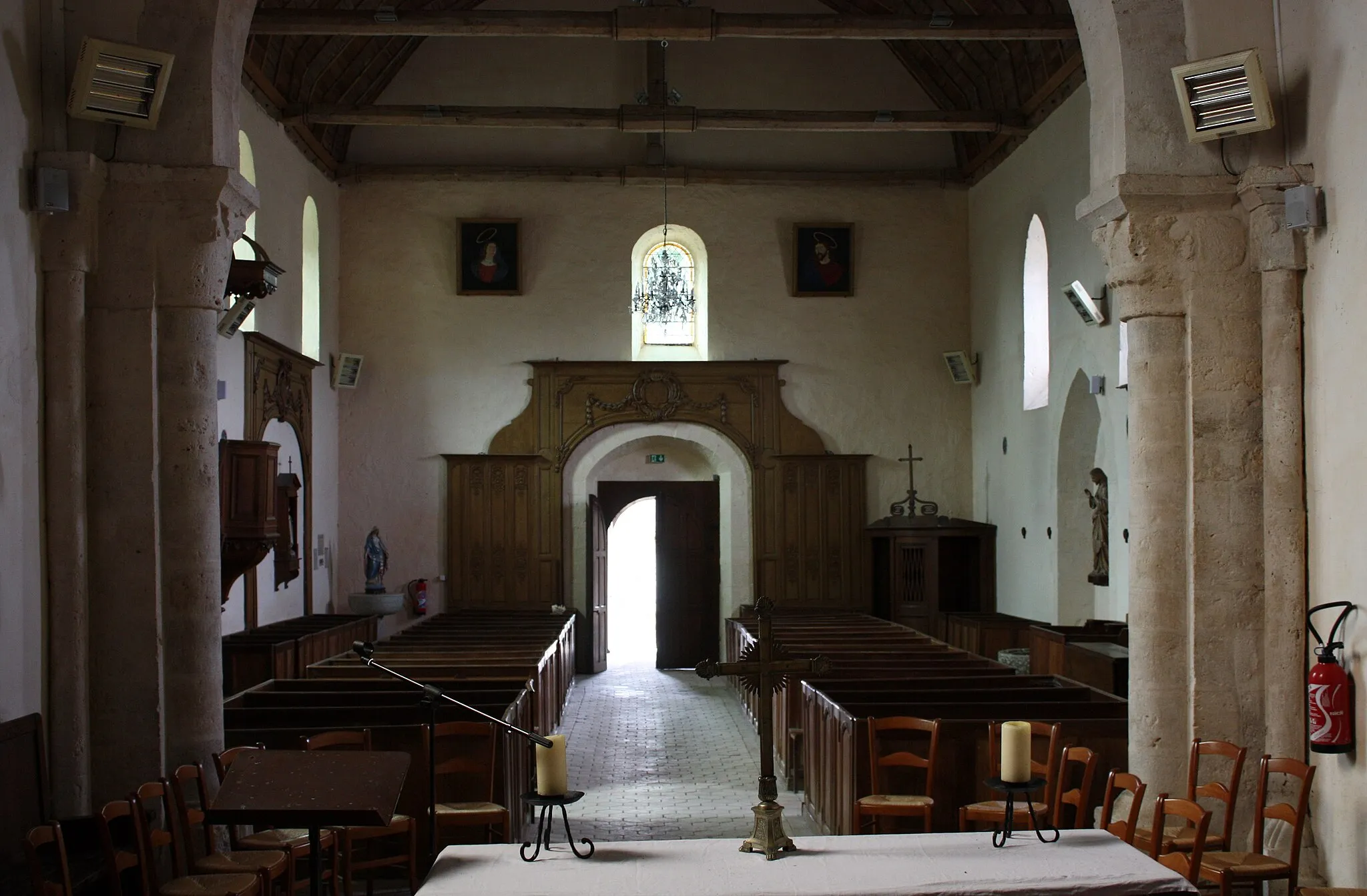 Photo showing: Fontenay-sur-Eure - Église Saint-Séverin