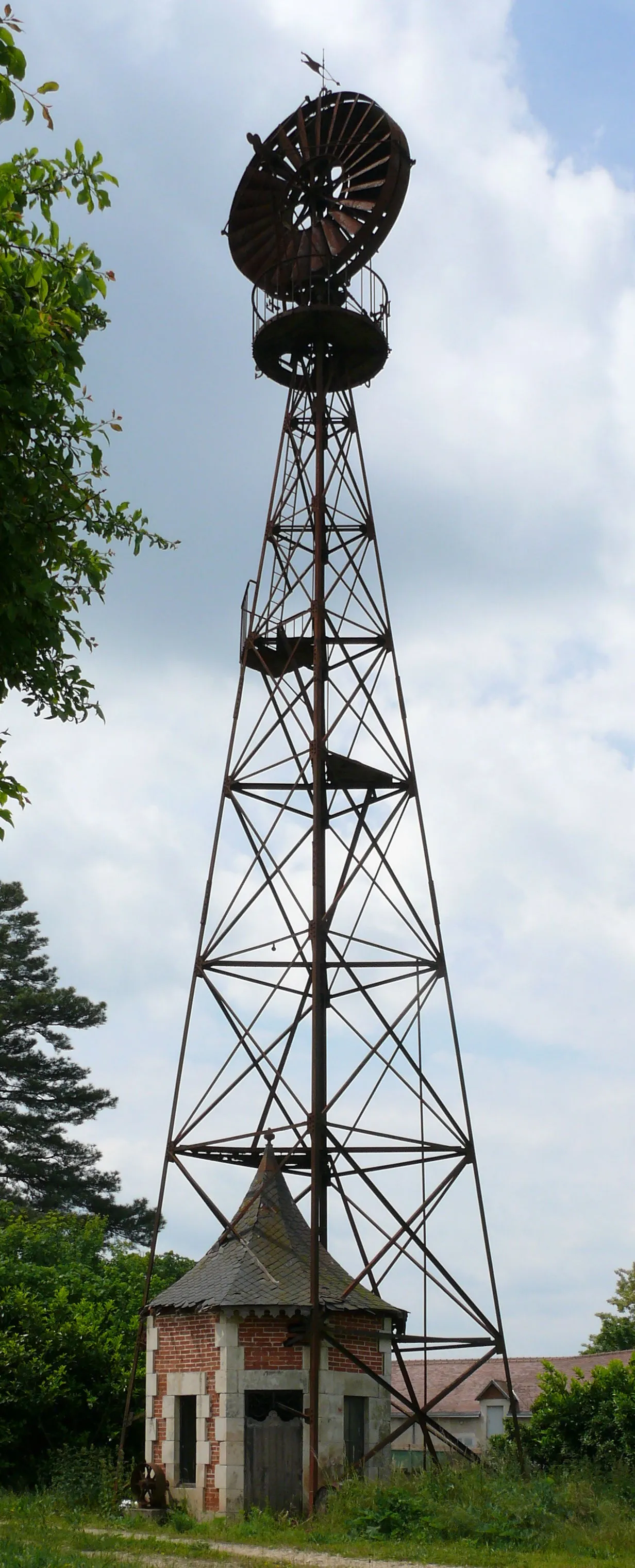 Photo showing: L'éolienne Bollée...