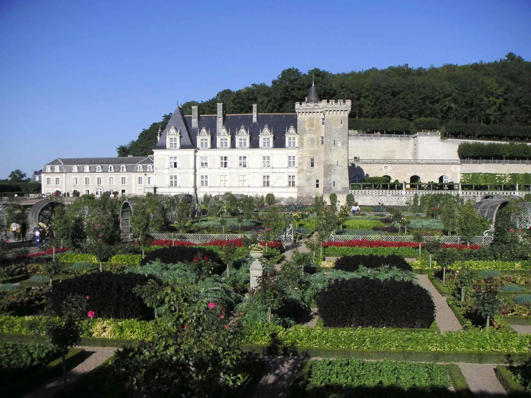 Photo showing: Le château de Villandry (France) vu des jardins