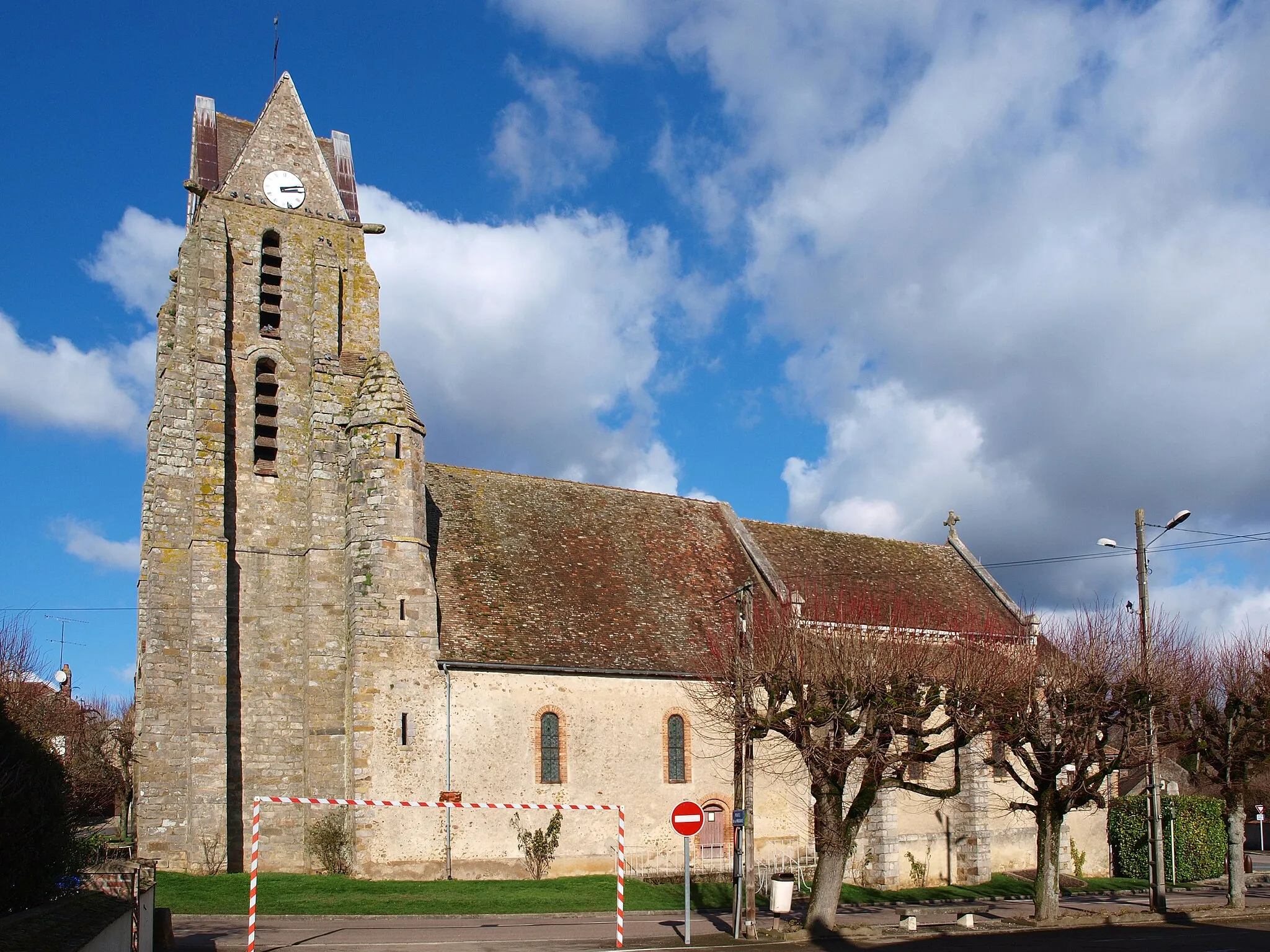 Photo showing: Brannay (Yonne, France); l'église.