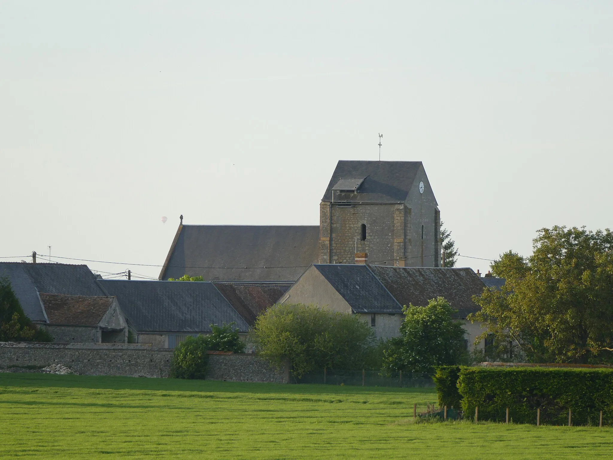 Photo showing: Our Lady's church in Charmont-en-Beauce (Loiret, Centre-Val de Loire, France).