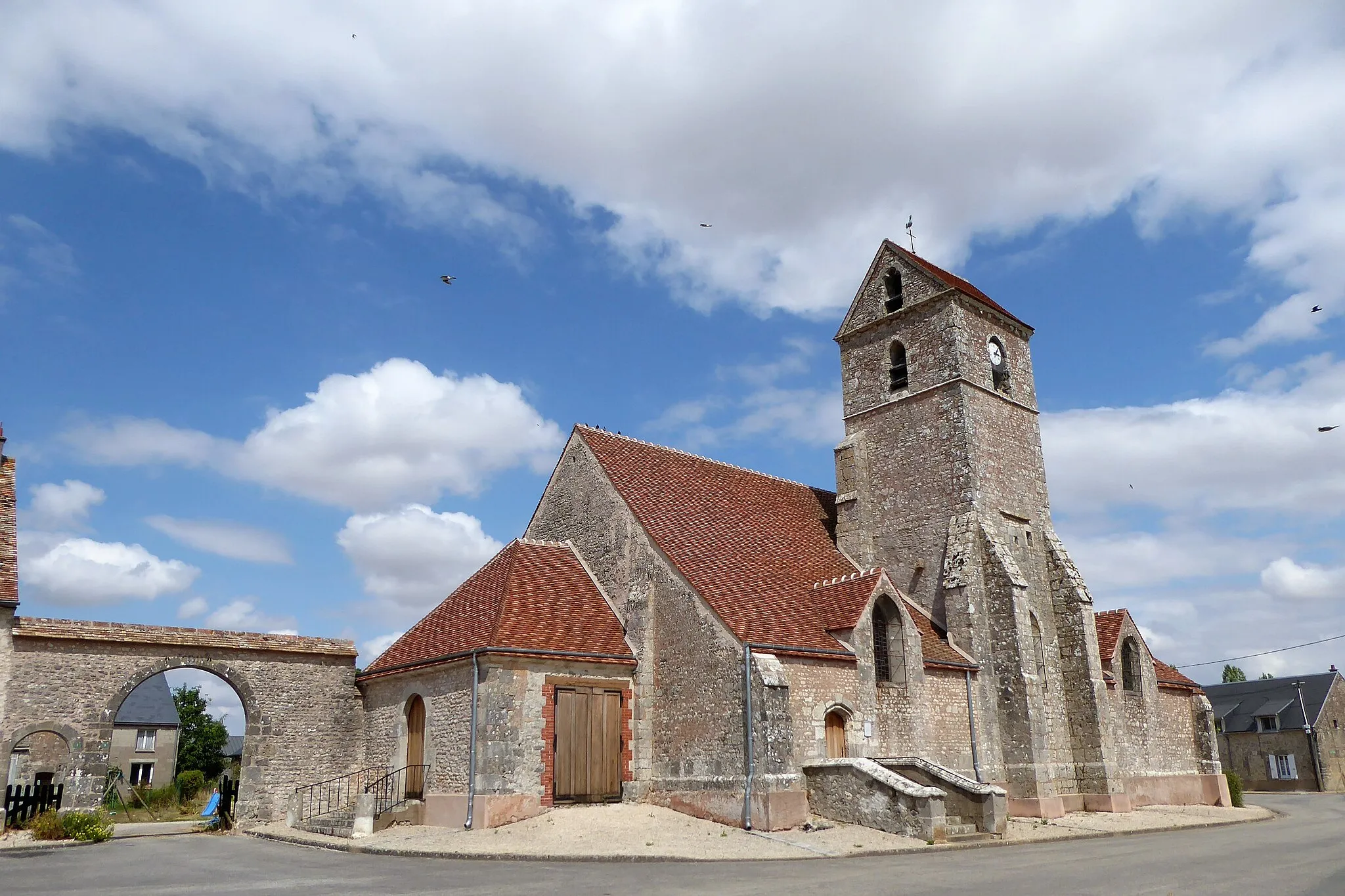Photo showing: église Saint-Pierre de Trancrainville, Eure-et-Loir, France.