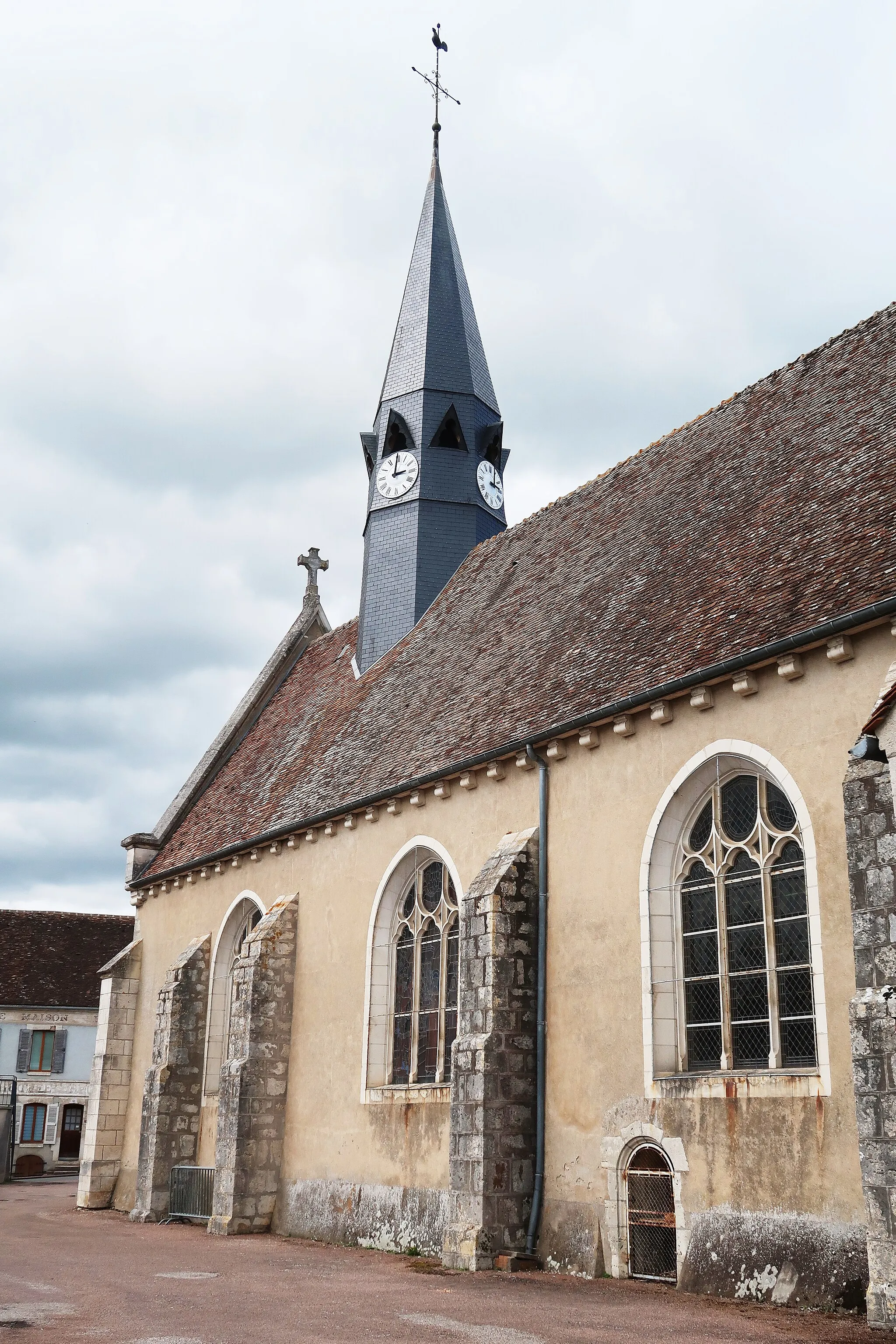 Photo showing: This building is indexed in the base Mérimée, a database of architectural heritage maintained by the French Ministry of Culture, under the reference PA00099020 .