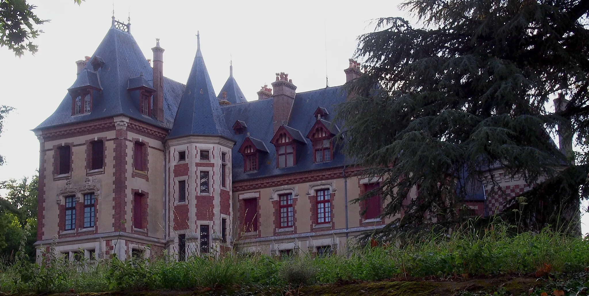 Photo showing: Courteilles (Normandie, France). Le château du Jarrier.