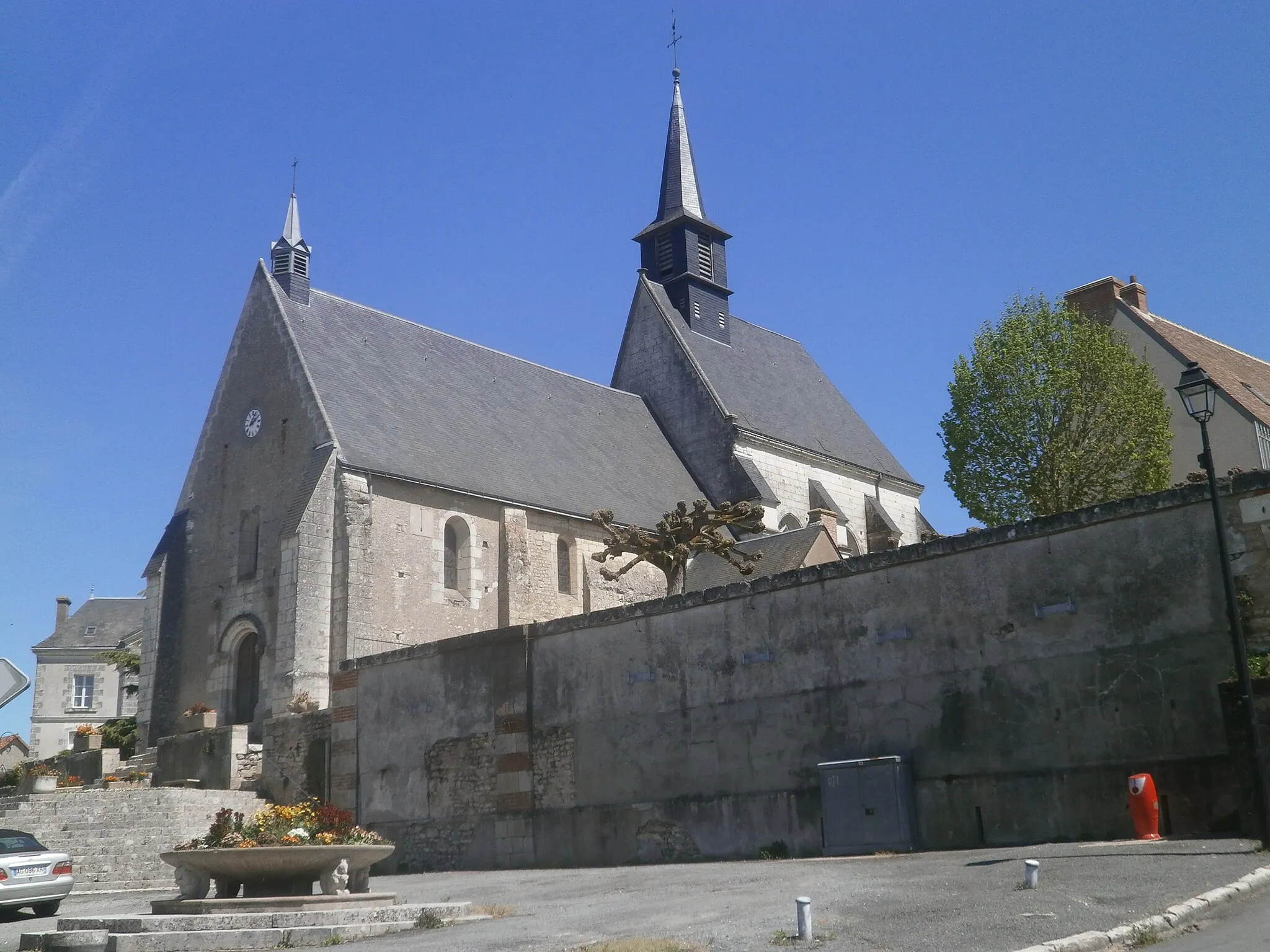 Photo showing: L'église de Francueil.