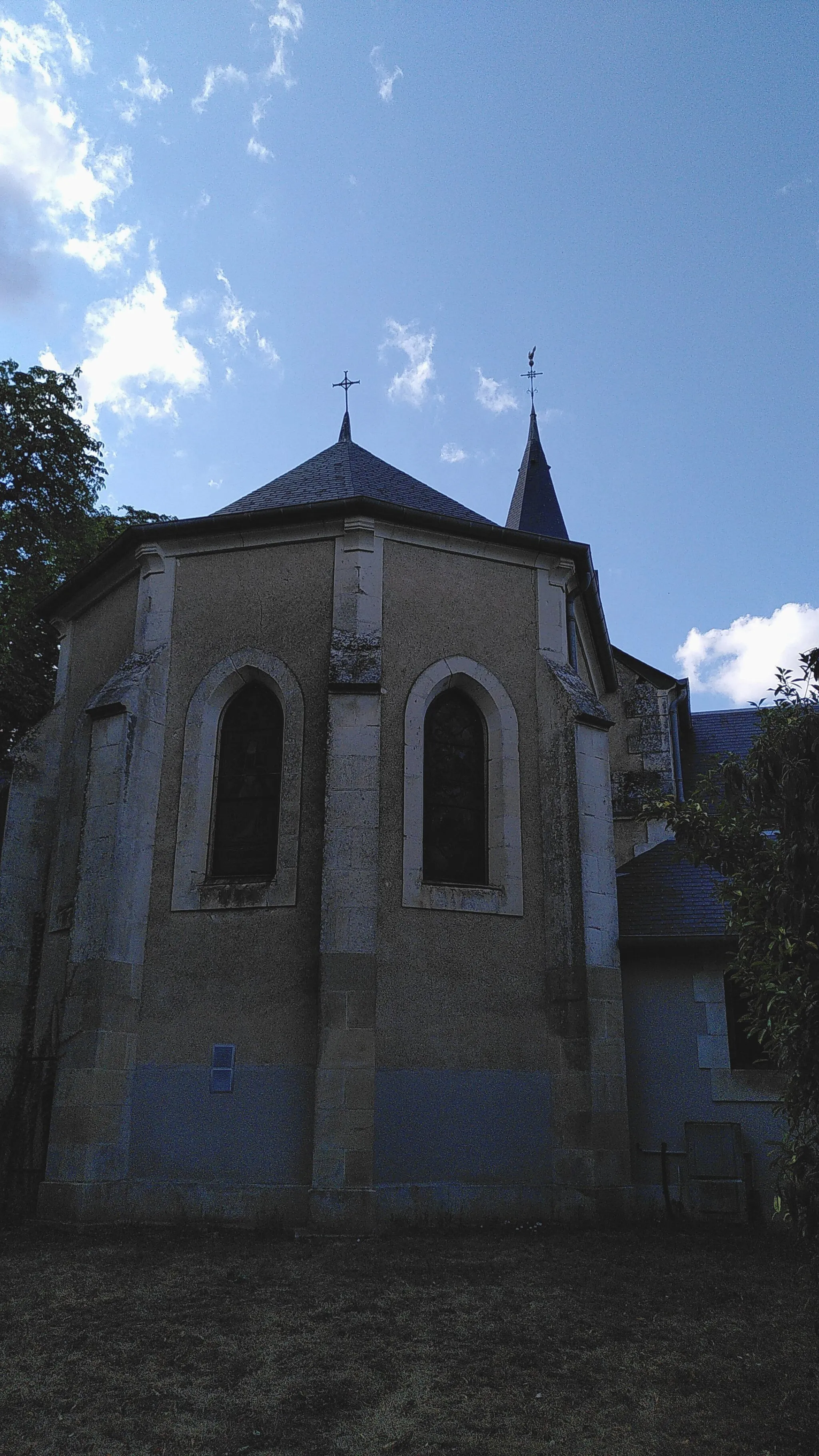 Photo showing: This building is indexed in the base Mérimée, a database of architectural heritage maintained by the French Ministry of Culture, under the reference PA00096908 .