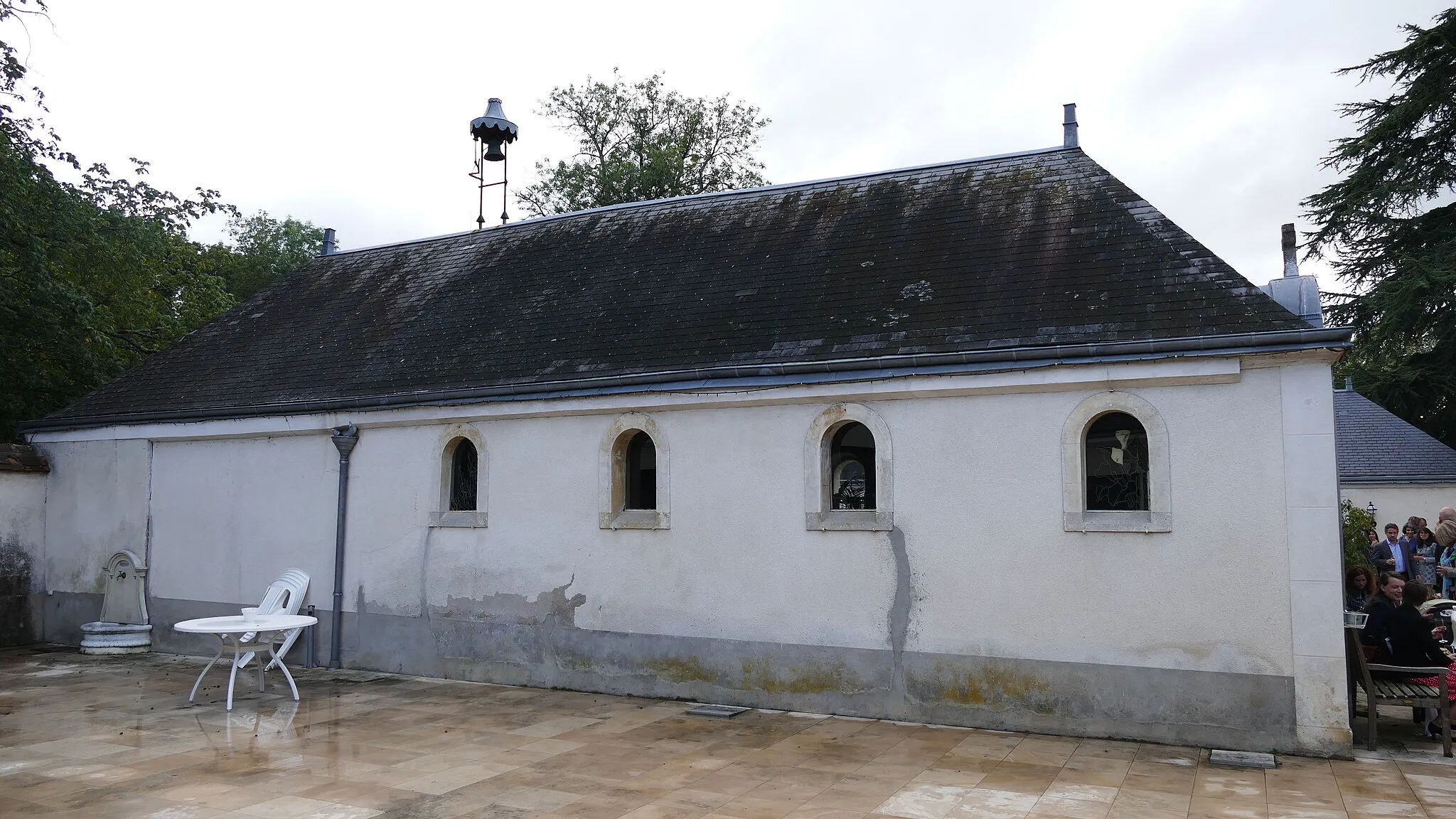 Photo showing: Chapel of the castle of La Chesnaye in Loury (Loiret, Centre-Val de Loire, France).