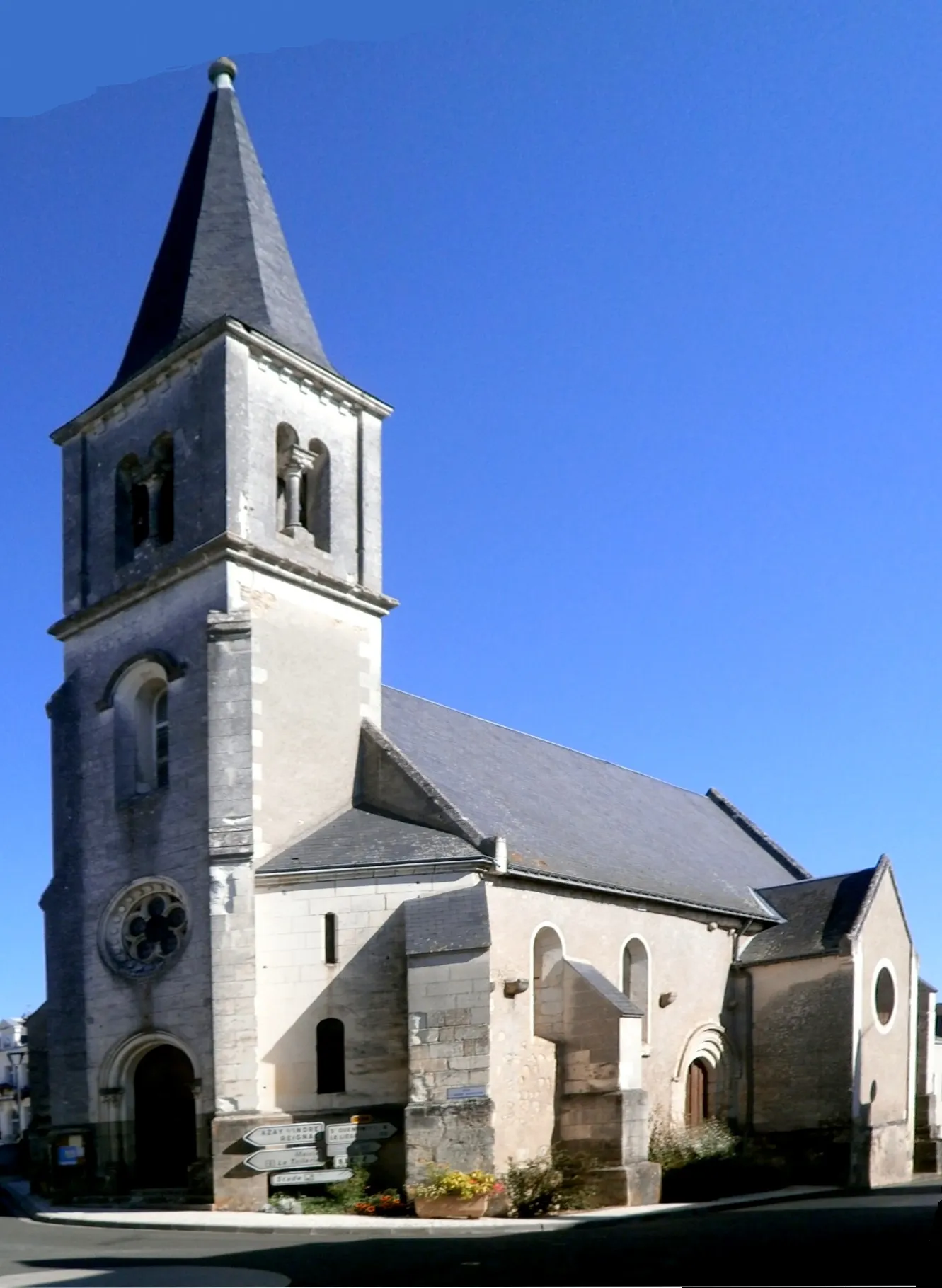 Photo showing: L'église de Chambourg-sur-Indre.