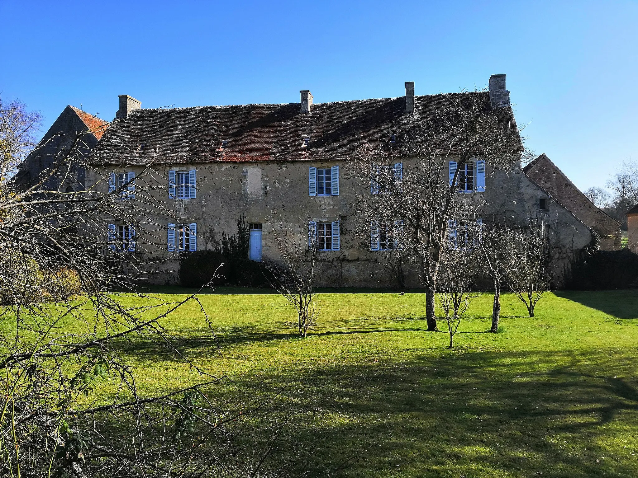 Photo showing: Abbaye de Varennes à Fougerolles (Indre)