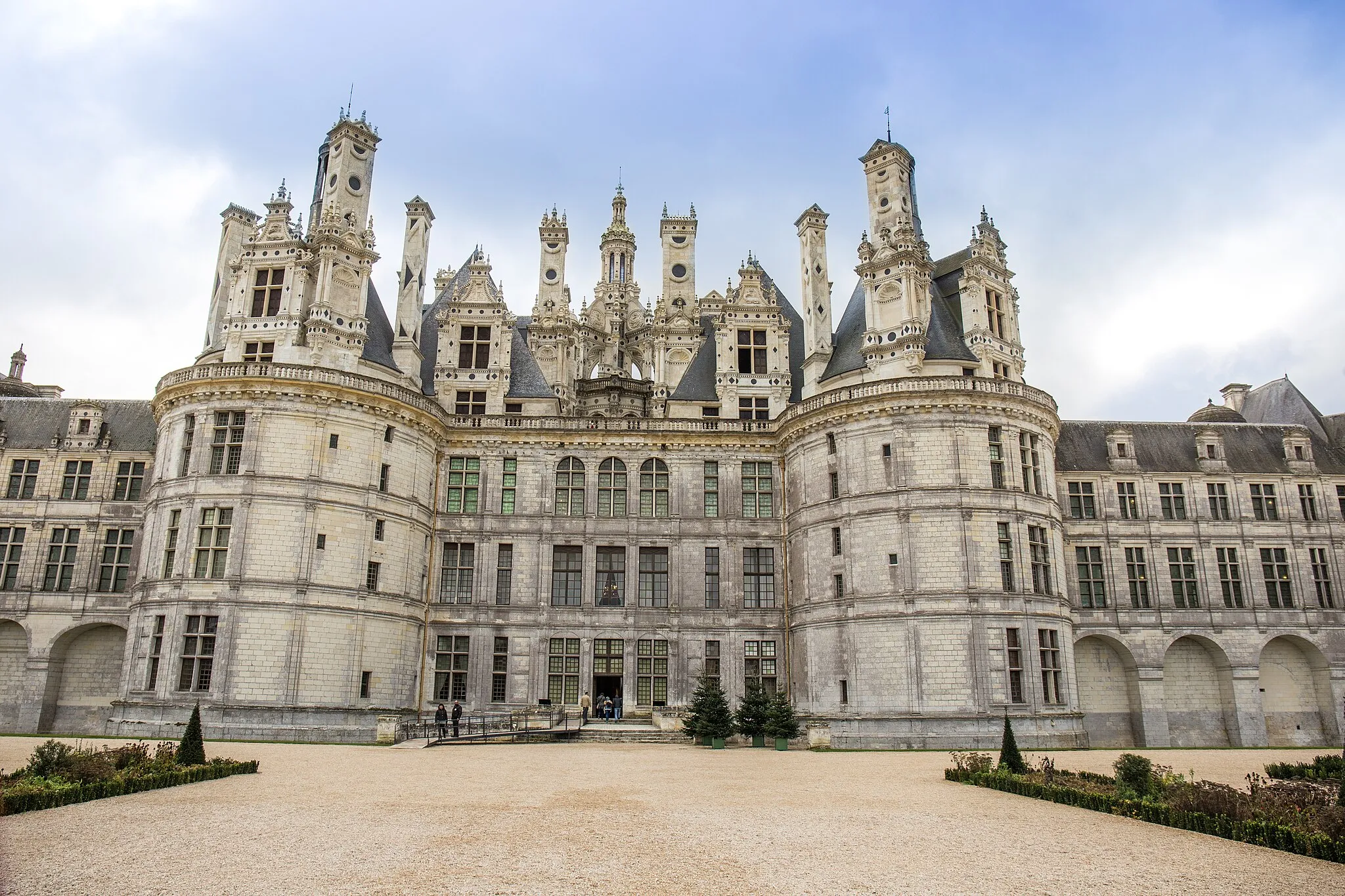 Photo showing: Château de Chambord, façade