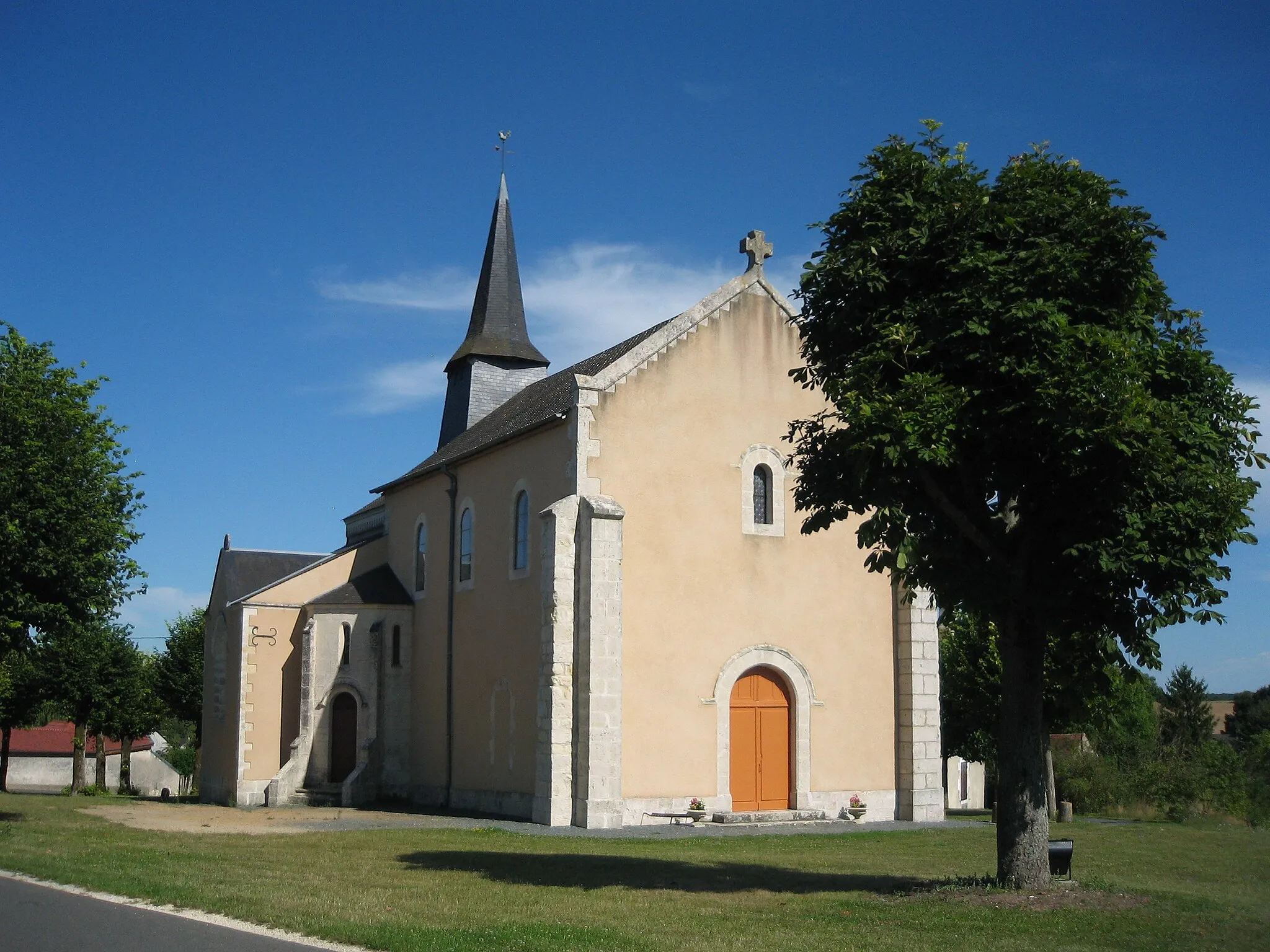 Photo showing: Eglise Saint Martin, XIIe et XIXe, Poisieux.