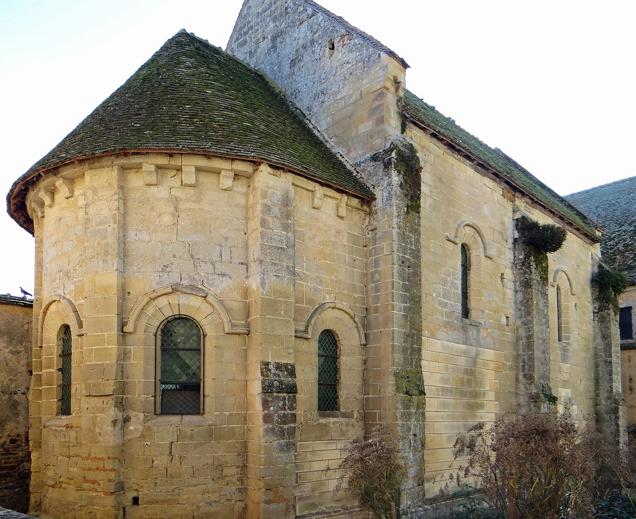 Photo showing: Massay - Abbaye Saint-Martin - Chapelle Saint-Loup - Chevet