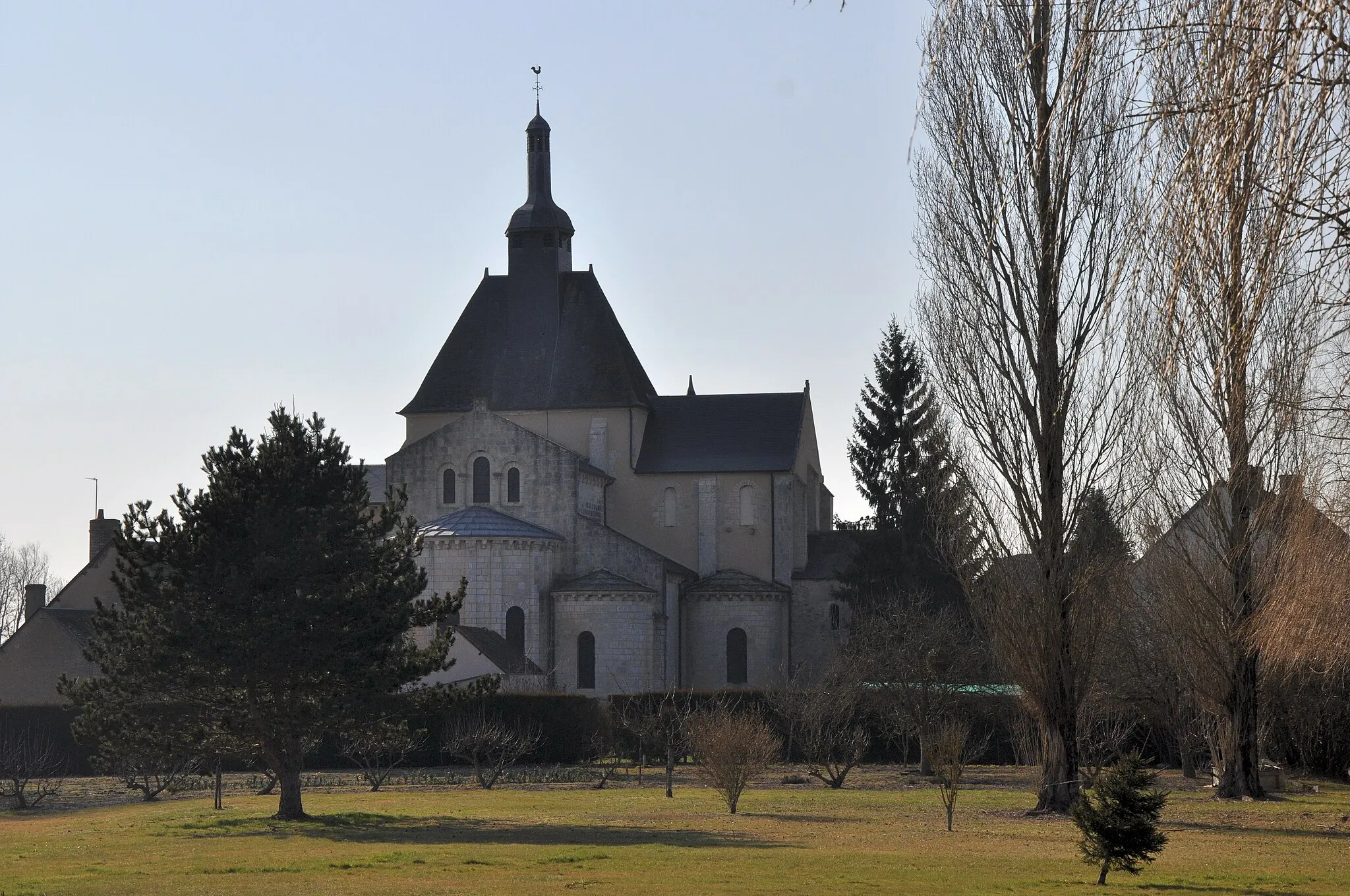 Photo showing: Méobecq (Indre) - L'église abbatiale