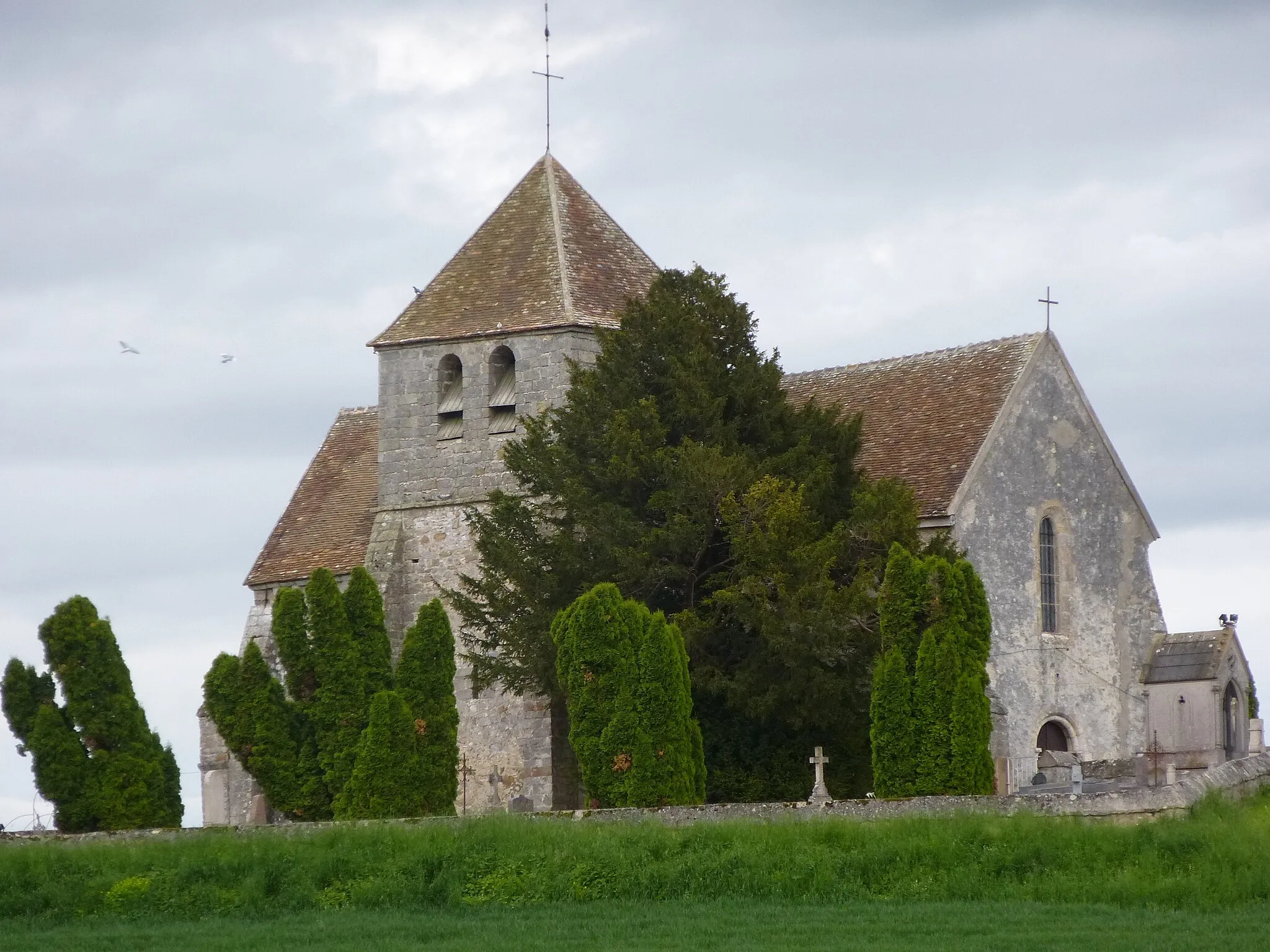 Photo showing: Église Saint-Martin de La Genevraye. (département de la Seine-et-Marne, région Île-de-France).