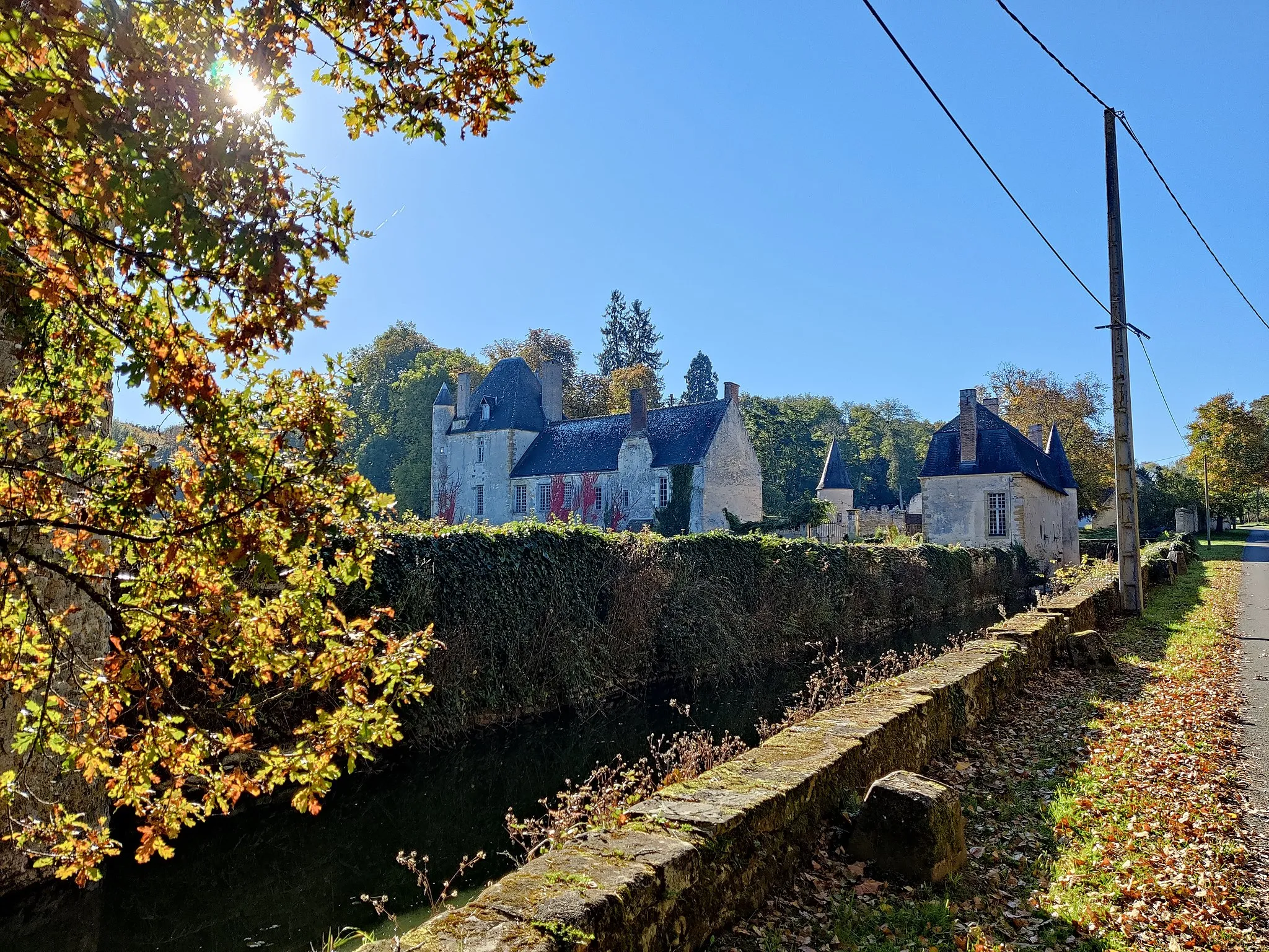 Photo showing: Le Château de Rozay, à Saint-Georges-sur-la-Prée.