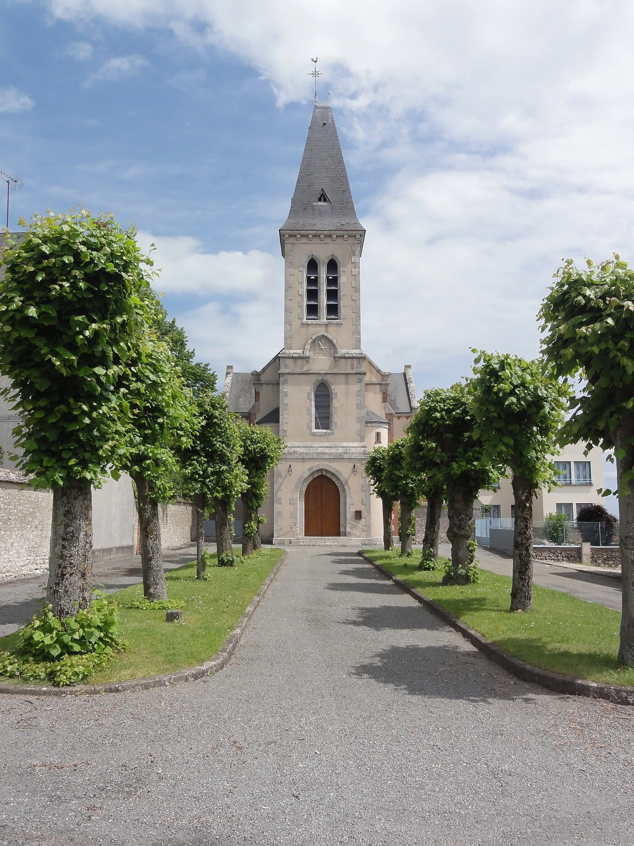 Photo showing: Poinville (Eure-et-Loir) Église Saint-Denis