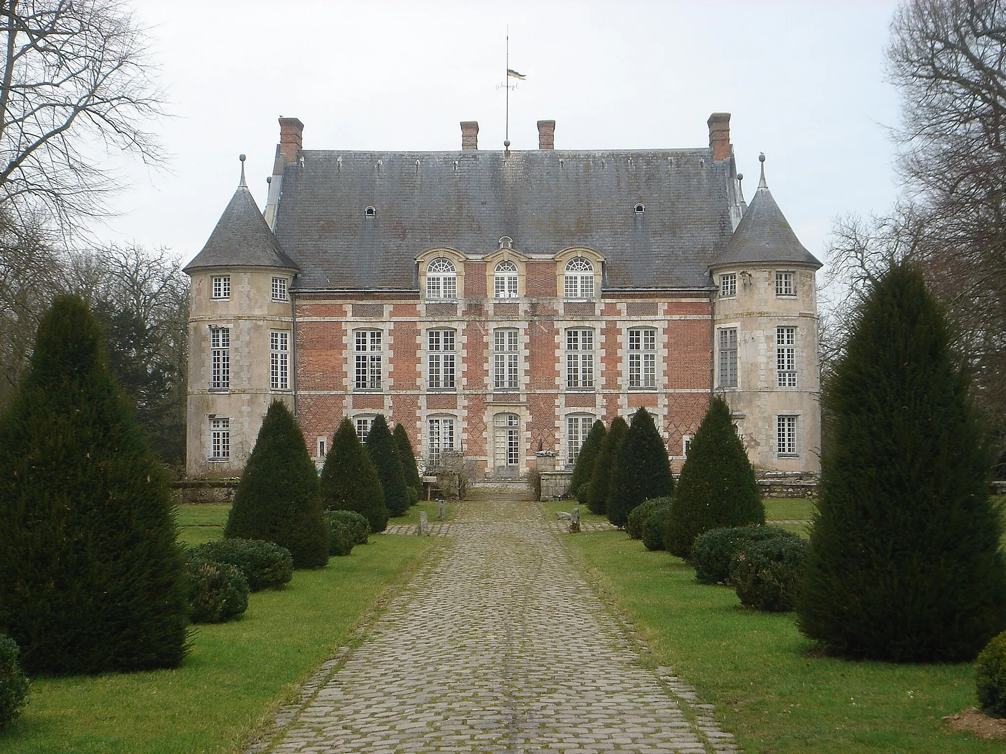 Photo showing: château de Levesville, Bailleau-l'Évêque, Eure-et-Loir (France).