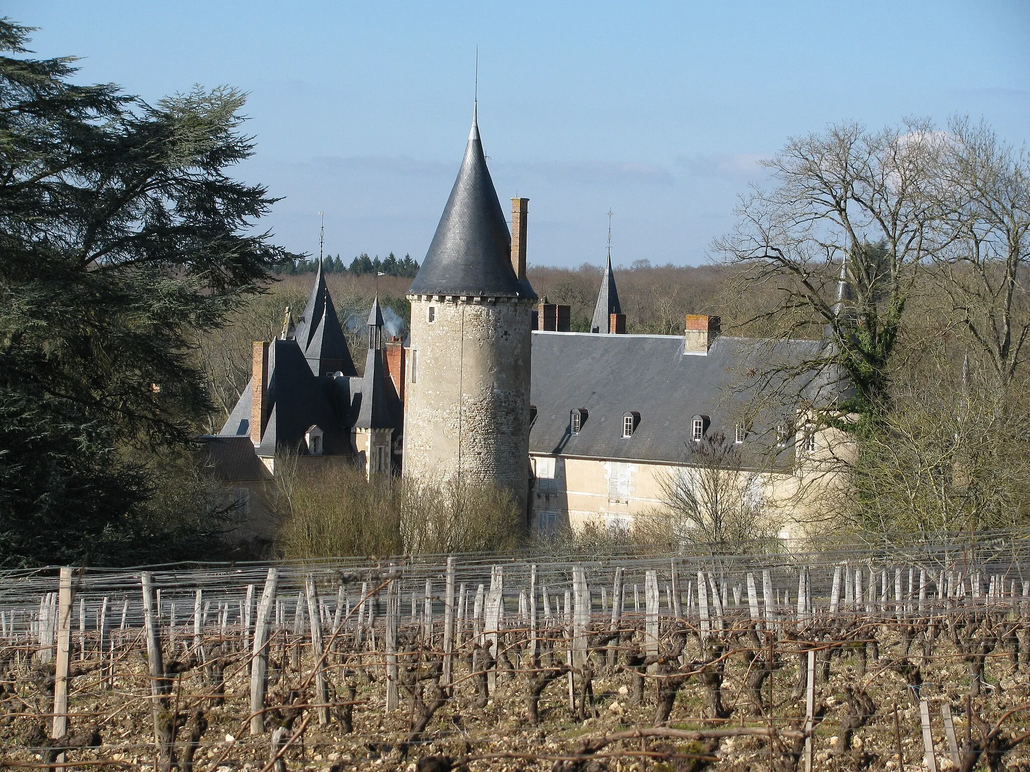 Photo showing: Château de Tracy, à Tracy-sur-Loire, Nièvre, France.