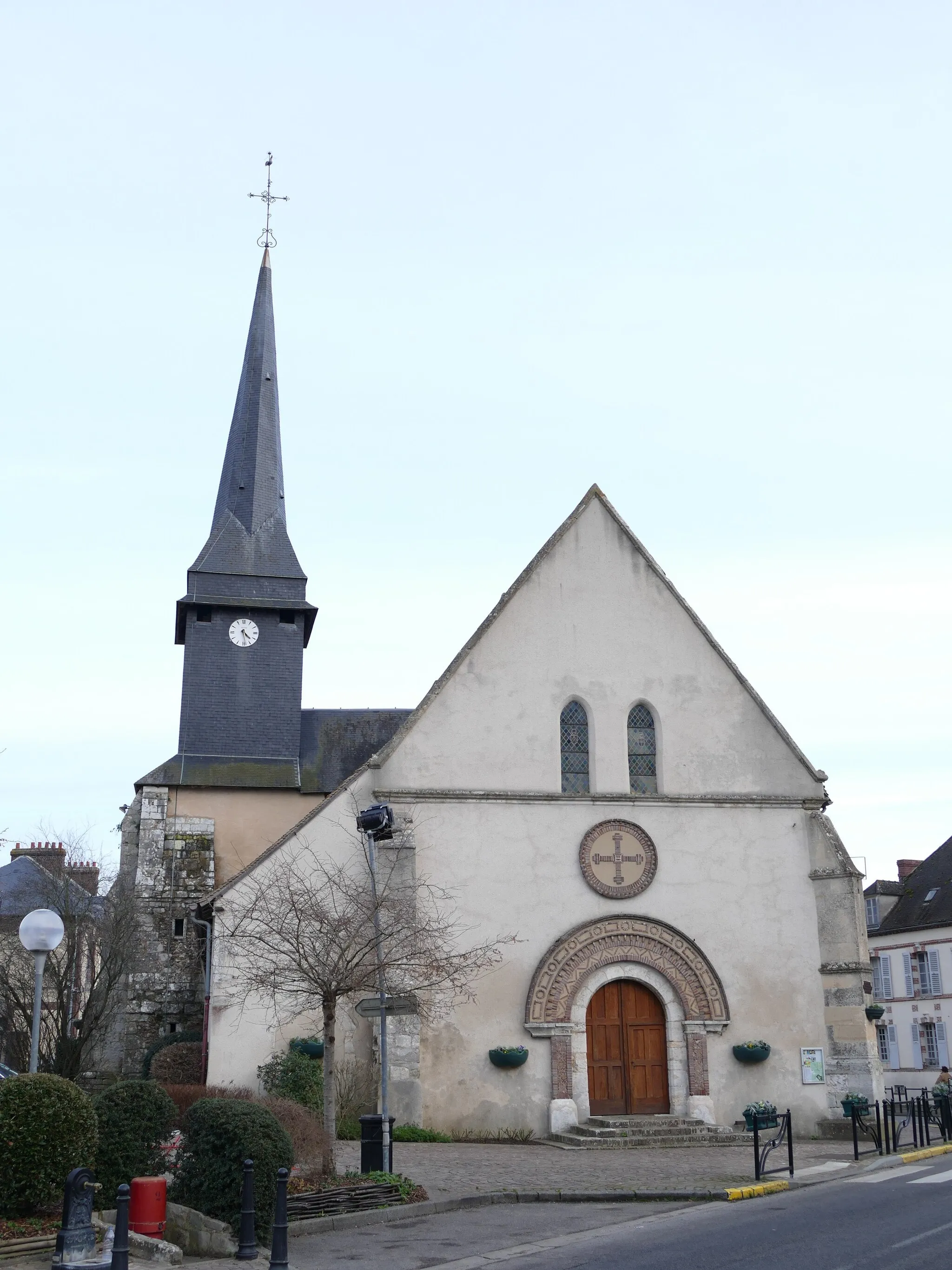Photo showing: Saint-Peter's church in Marcilly-sur-Eure (Eure, Normandie, France).