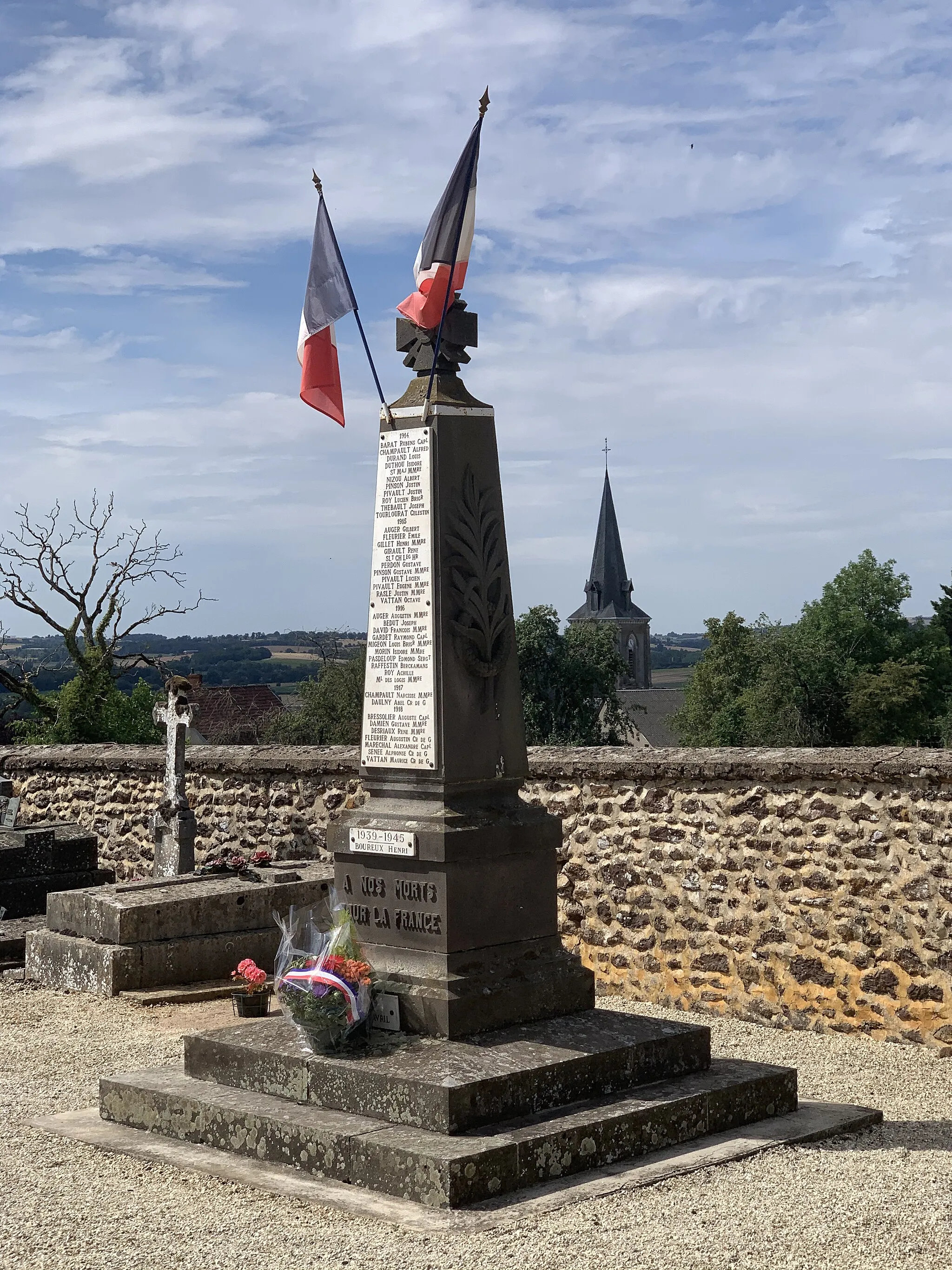 Photo showing: Monument aux morts de Sens-Beaujeu