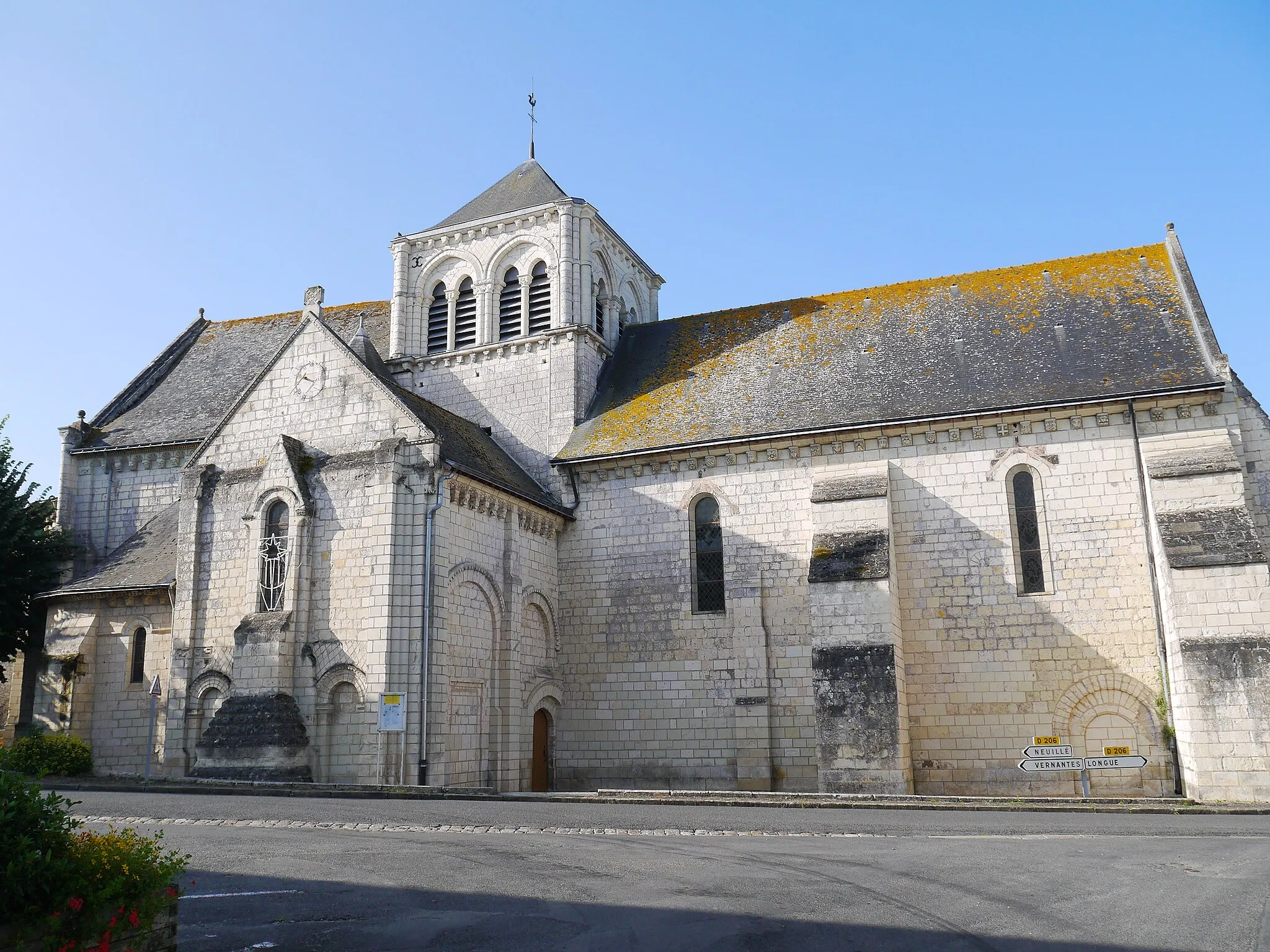 Photo showing: L'église Notre-Dame de Blou (Maine-et-Loire, France).