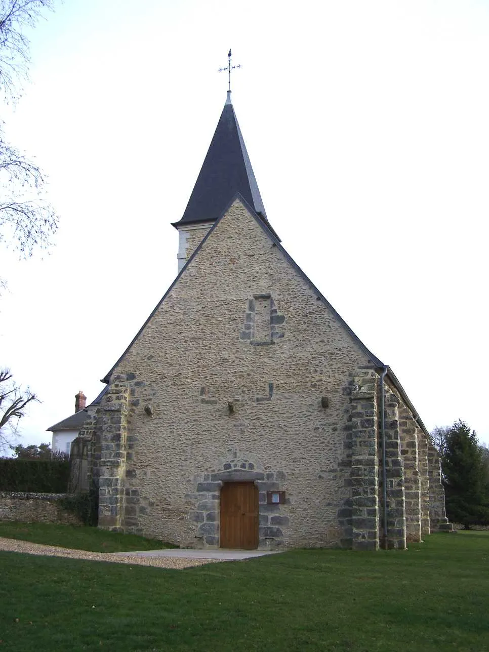 Photo showing: Church of La Hauteville (Yvelines, France)