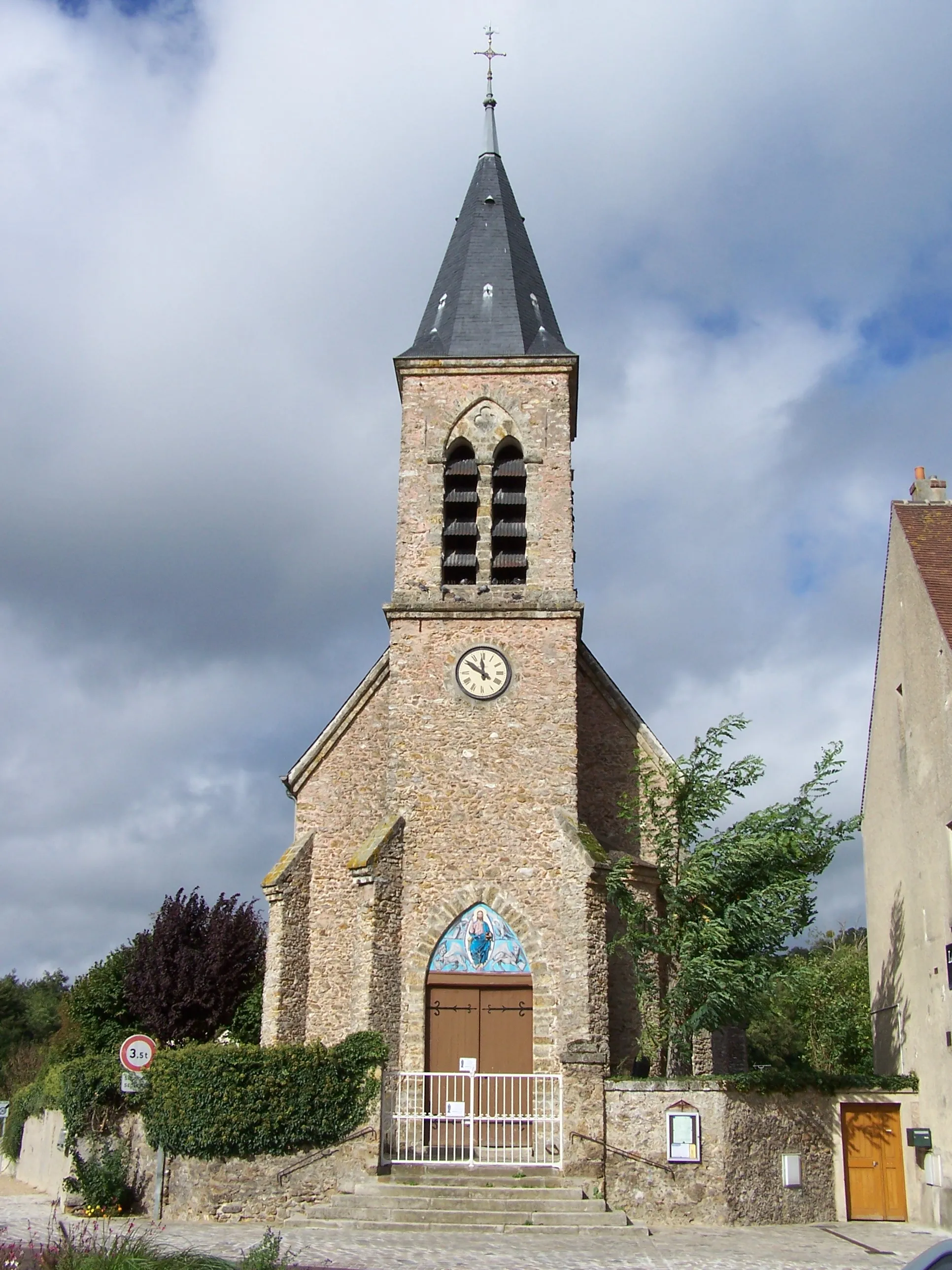 Photo showing: Église d'Auffargis (Yvelines, France)