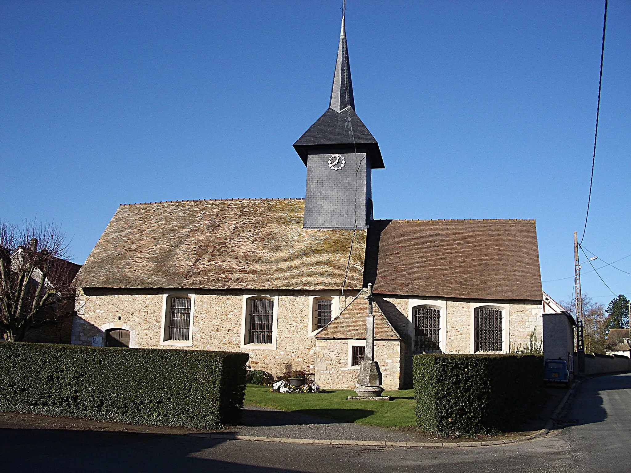 Photo showing: La Heunière (Eure) church