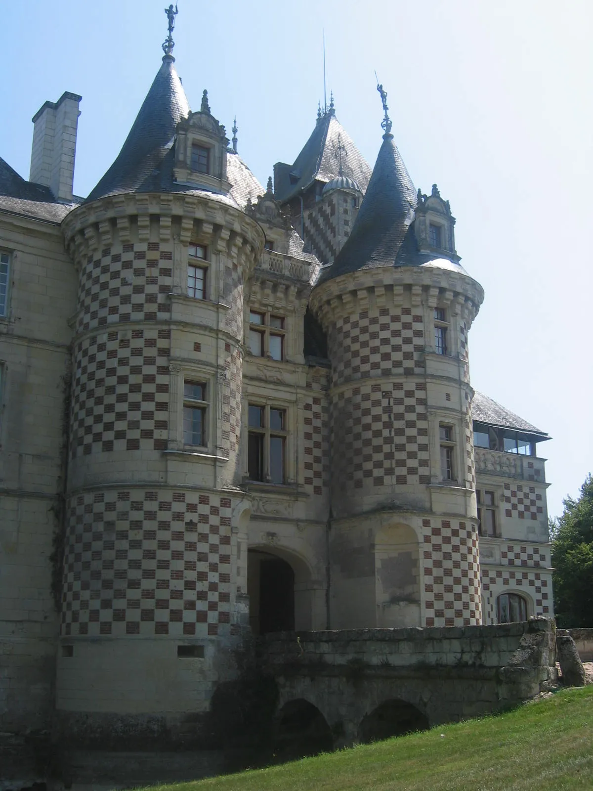 Photo showing: Château des Réaux nearby Bourgeuil