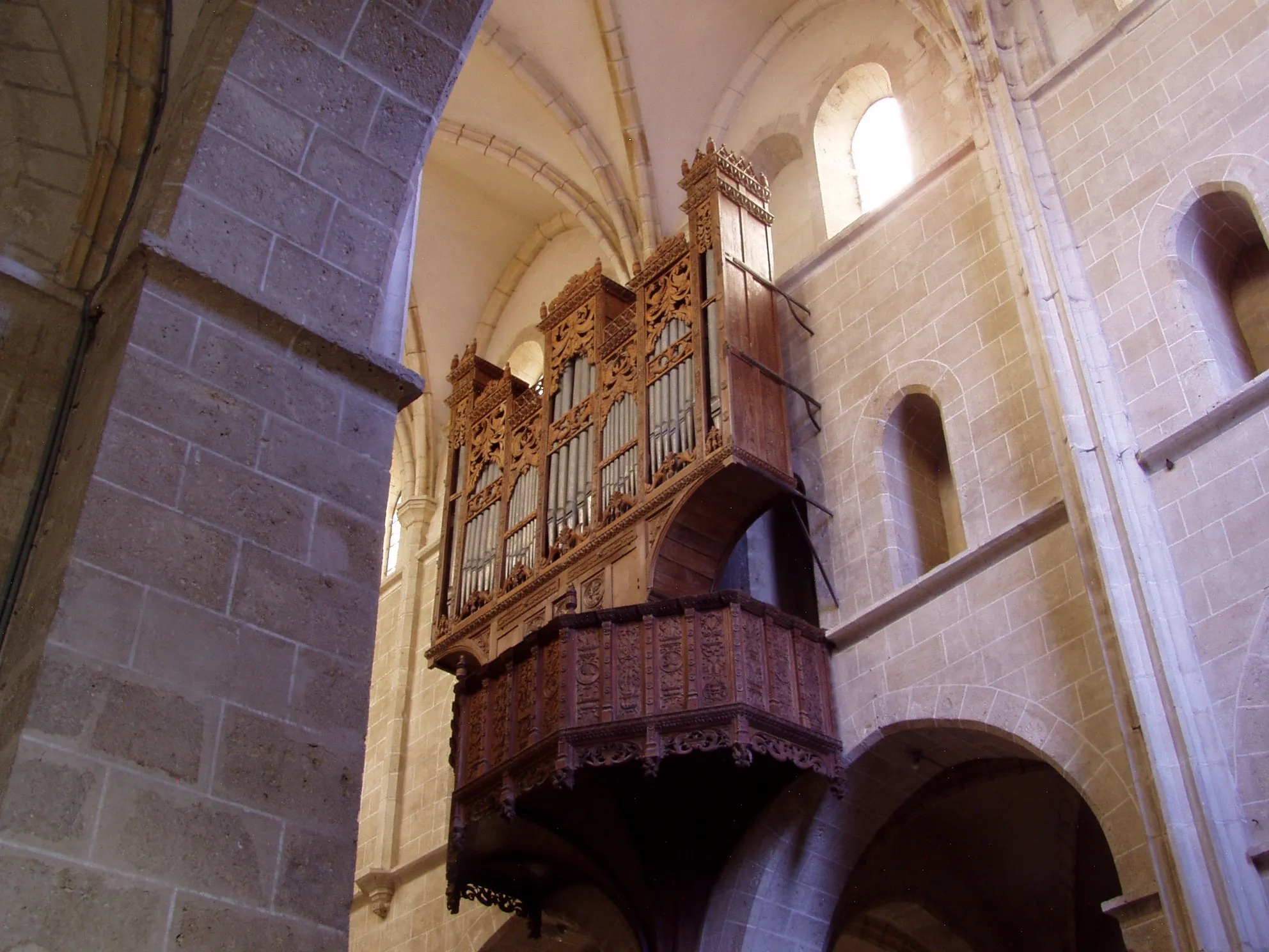 Photo showing: The oldest organ of France - 1501 : Lorris (Loiret) - neary Orleans