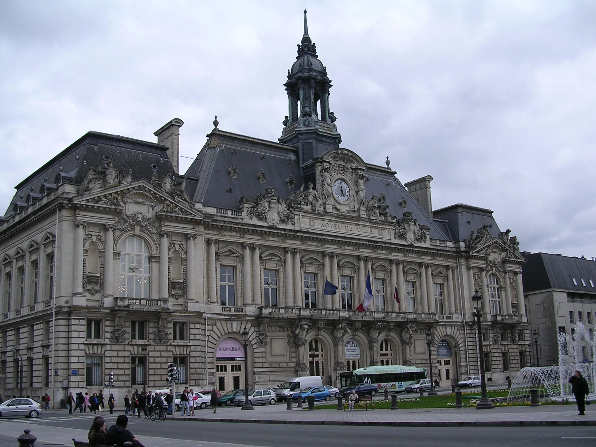 Photo showing: Town hall of Tours (France).