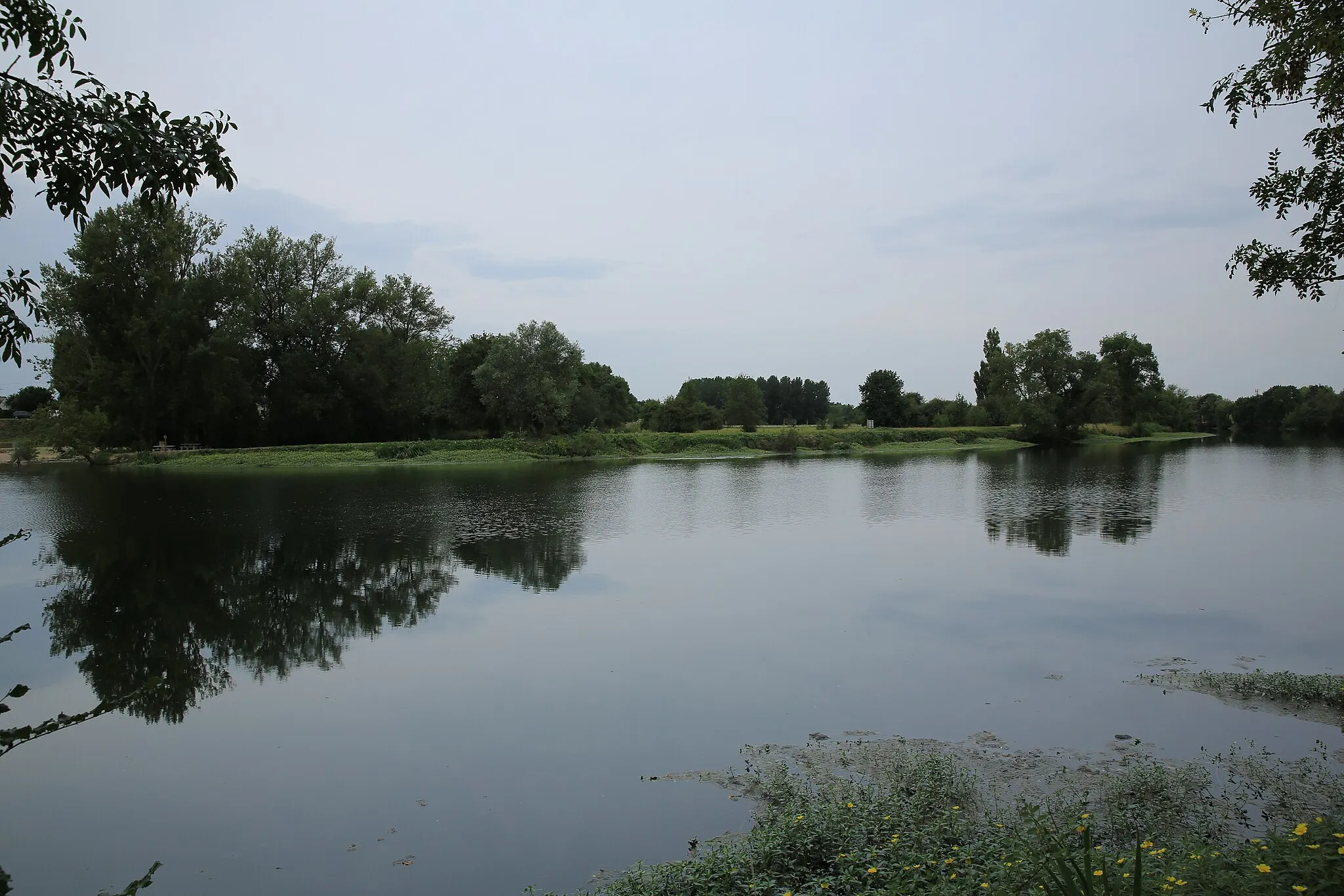 Photo showing: Cher river from Savonnières.