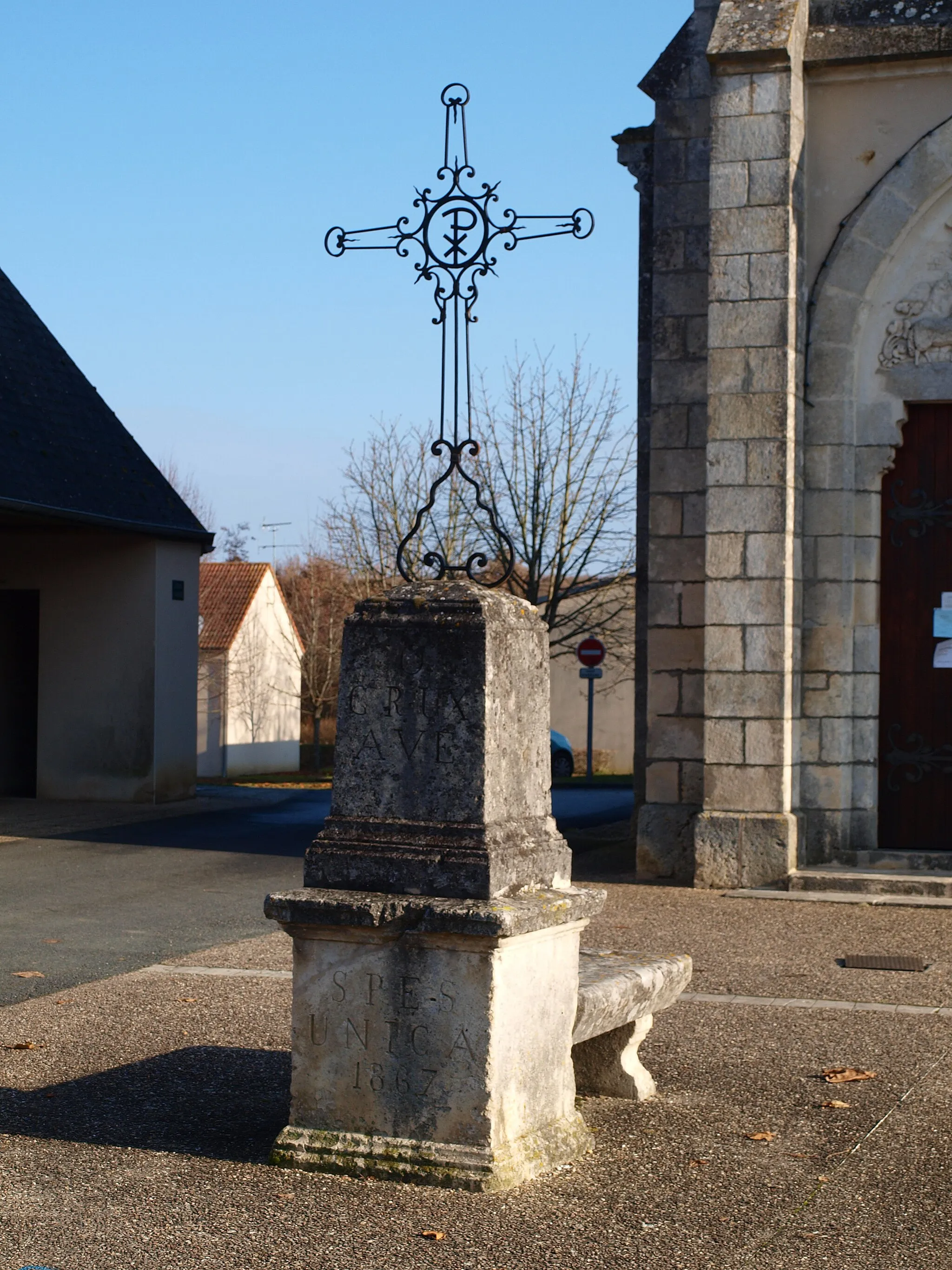 Photo showing: Luant (Indre, France) ; calvaire