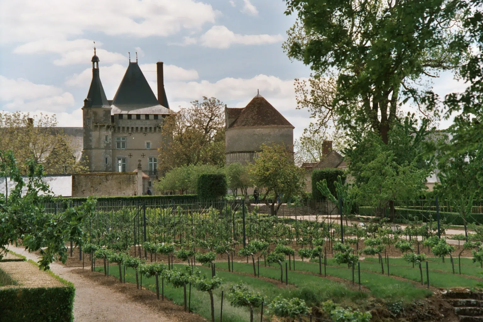 Photo showing: Gardens of the Castle of Talcy (Loir et Cher)