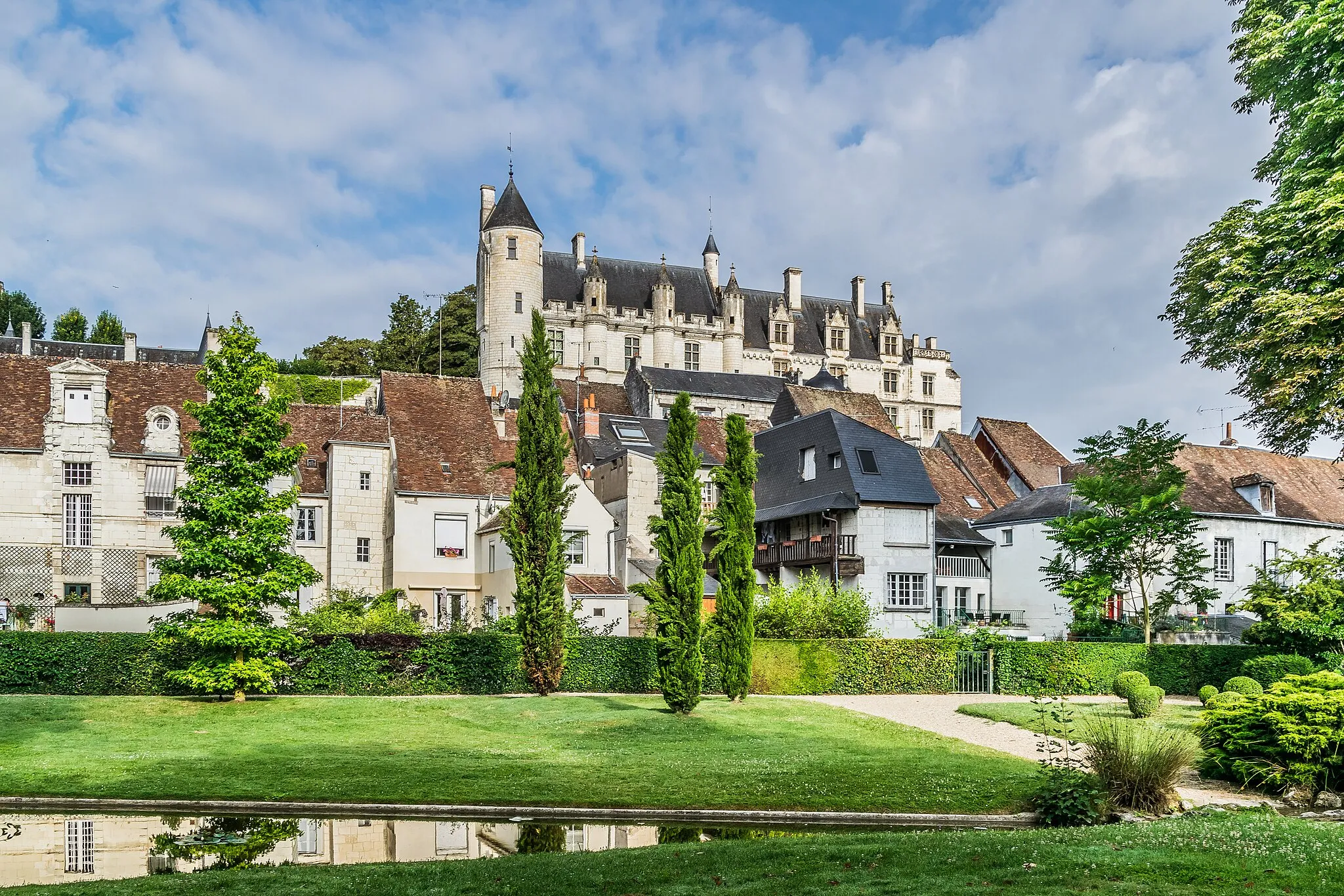 Photo showing: The royal appartments in Loches, Indre-et-Loire, France