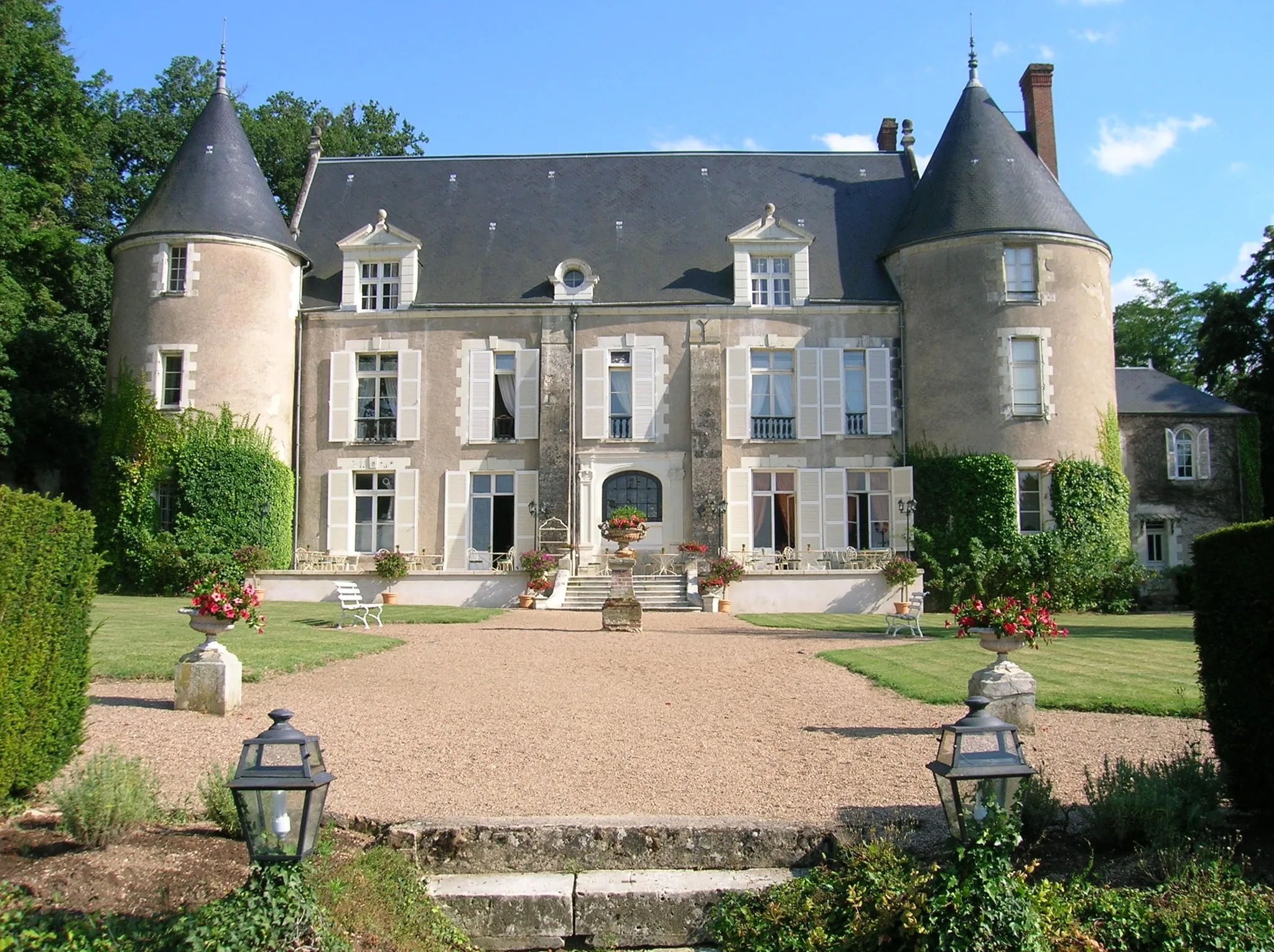 Photo showing: Château de Pray (commune de Chargé, Indre-et-Loire)