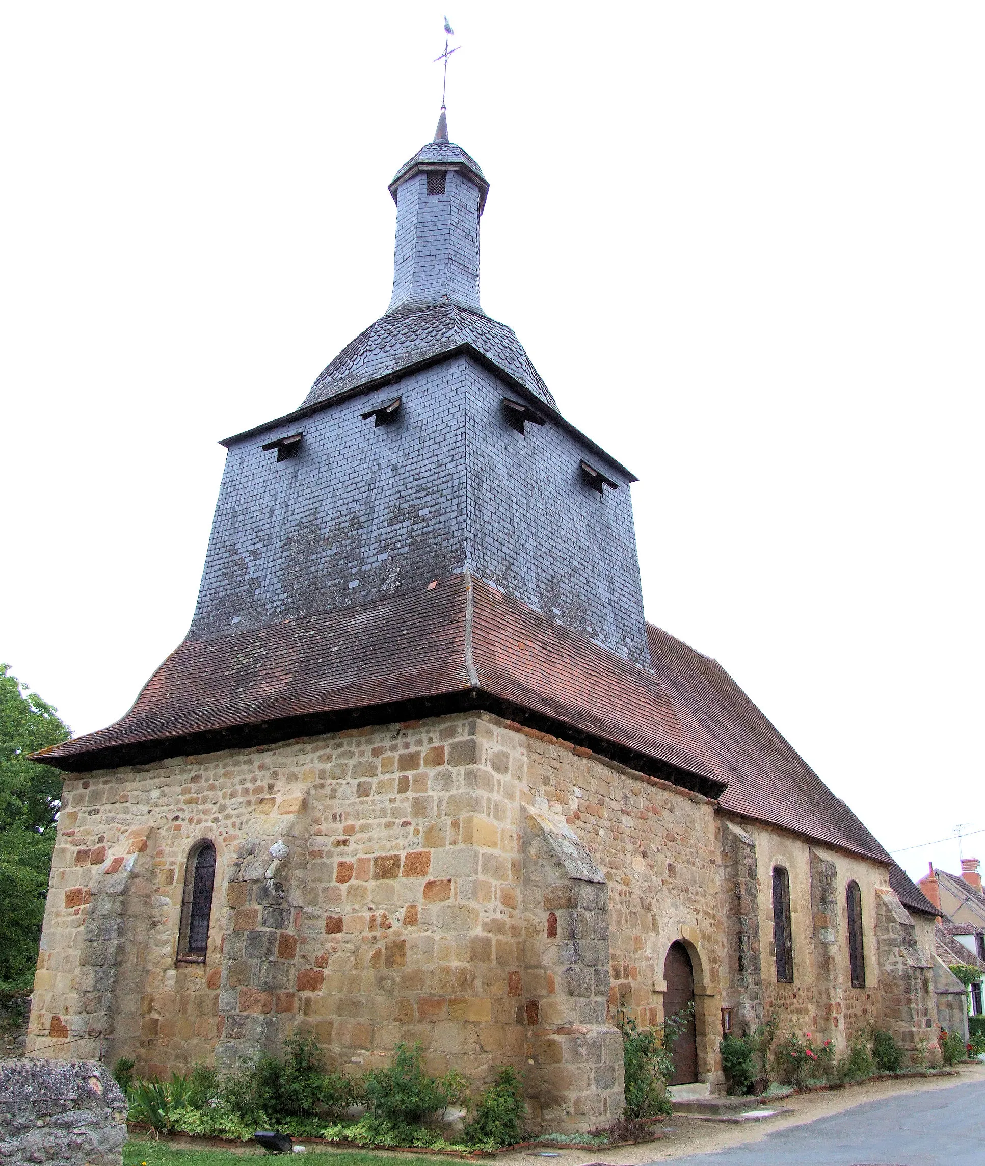 Photo showing: Épineuil-le-Fleuriel - Eglise Saint-Martin