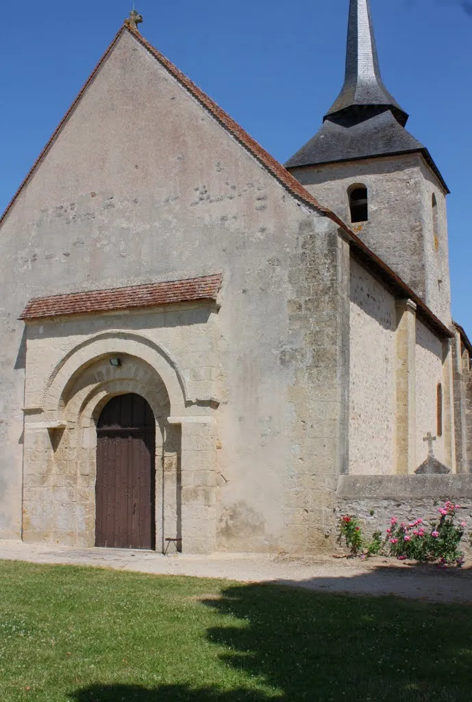 Photo showing: Saint-Georges-de-Poisieux - Eglise Saint-Georges