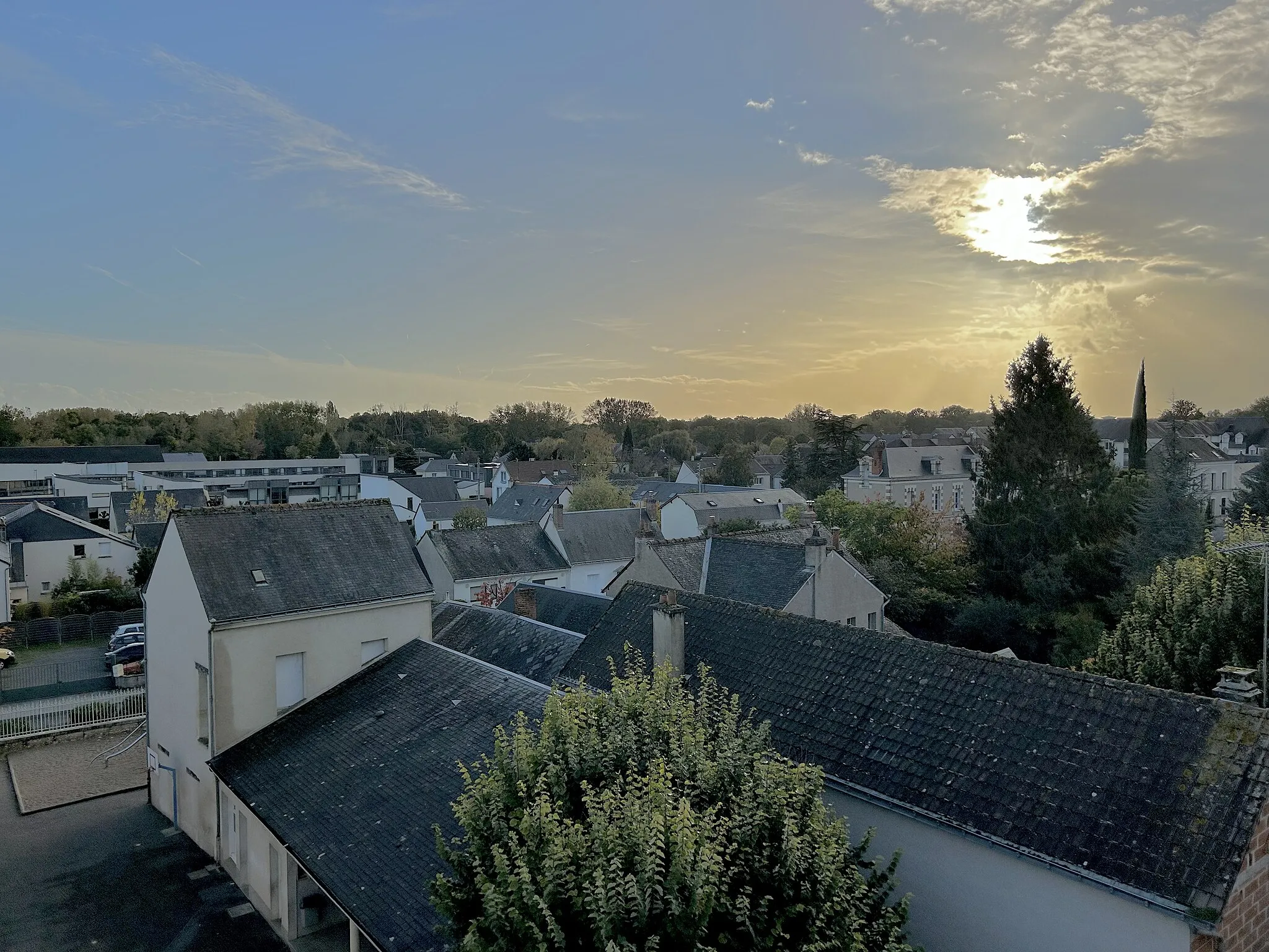 Photo showing: Vouvray - vue sur le centre ville